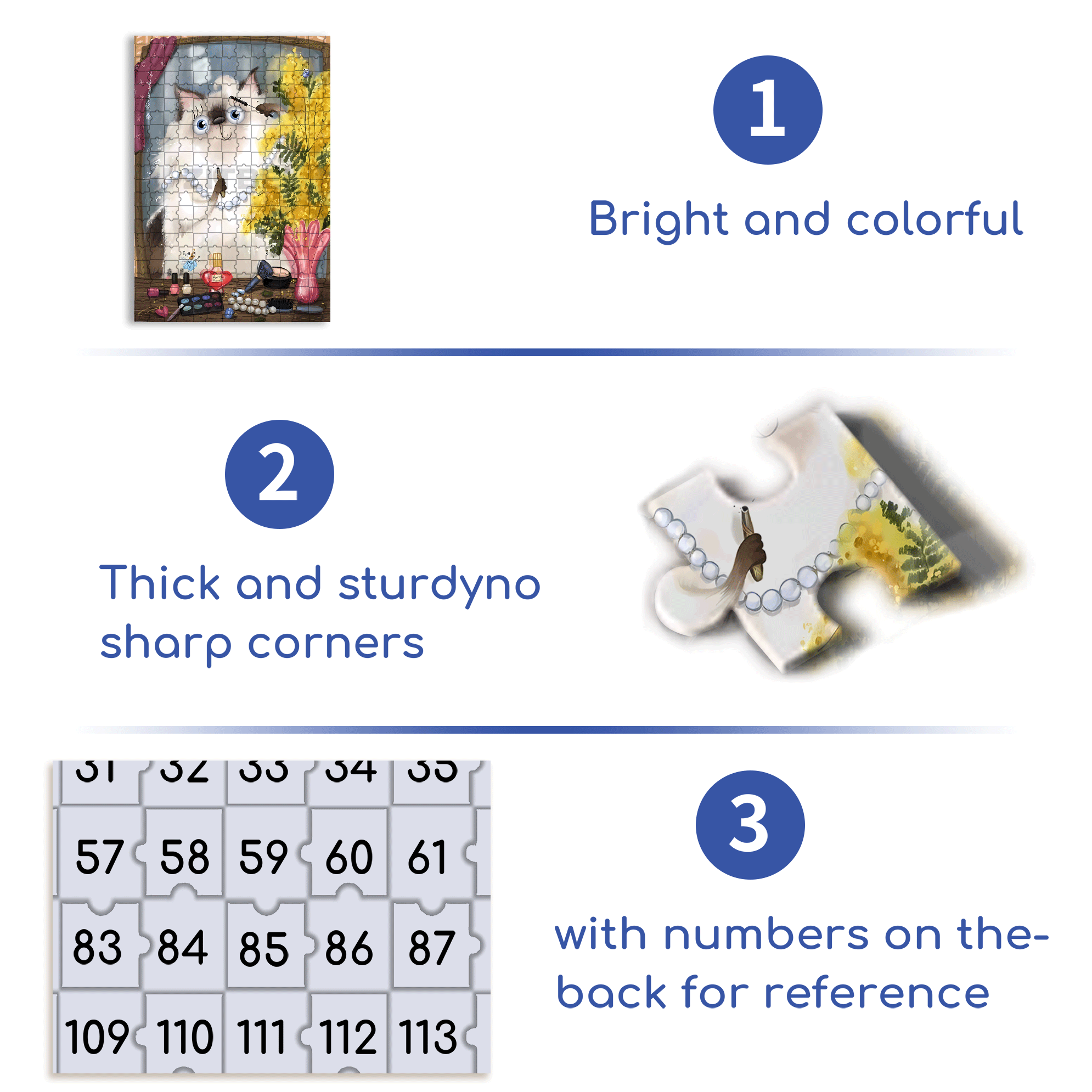 Apply Mascara 500pcs/1000pcs Jigsaw Puzzle, Scratch-Resistant, Interactive Family Game & Brain-Boosting DIY Decor, Perfect for Halloween, Christmas & New Year Gifts, Family Puzzle Game