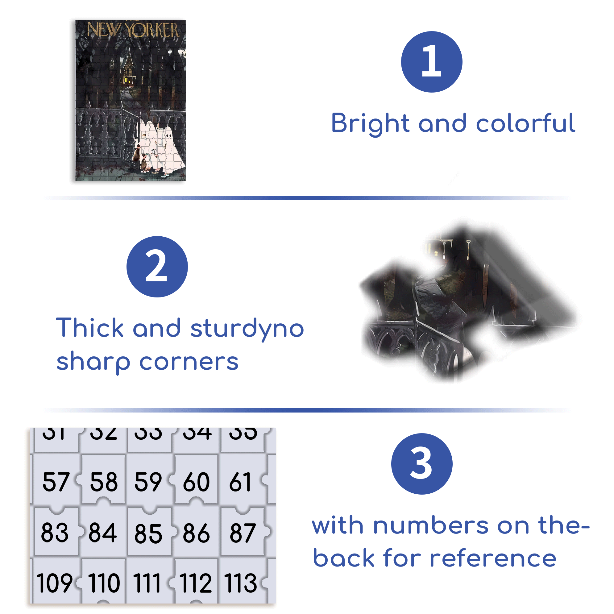 Best Gift For Home Decoration 500pcs/1000pcs Jigsaw Puzzle, Scratch-Resistant, Interactive Family Game & Brain-Boosting DIY Decor, Perfect for Halloween, Christmas & New Year Gifts, Family Puzzle Game