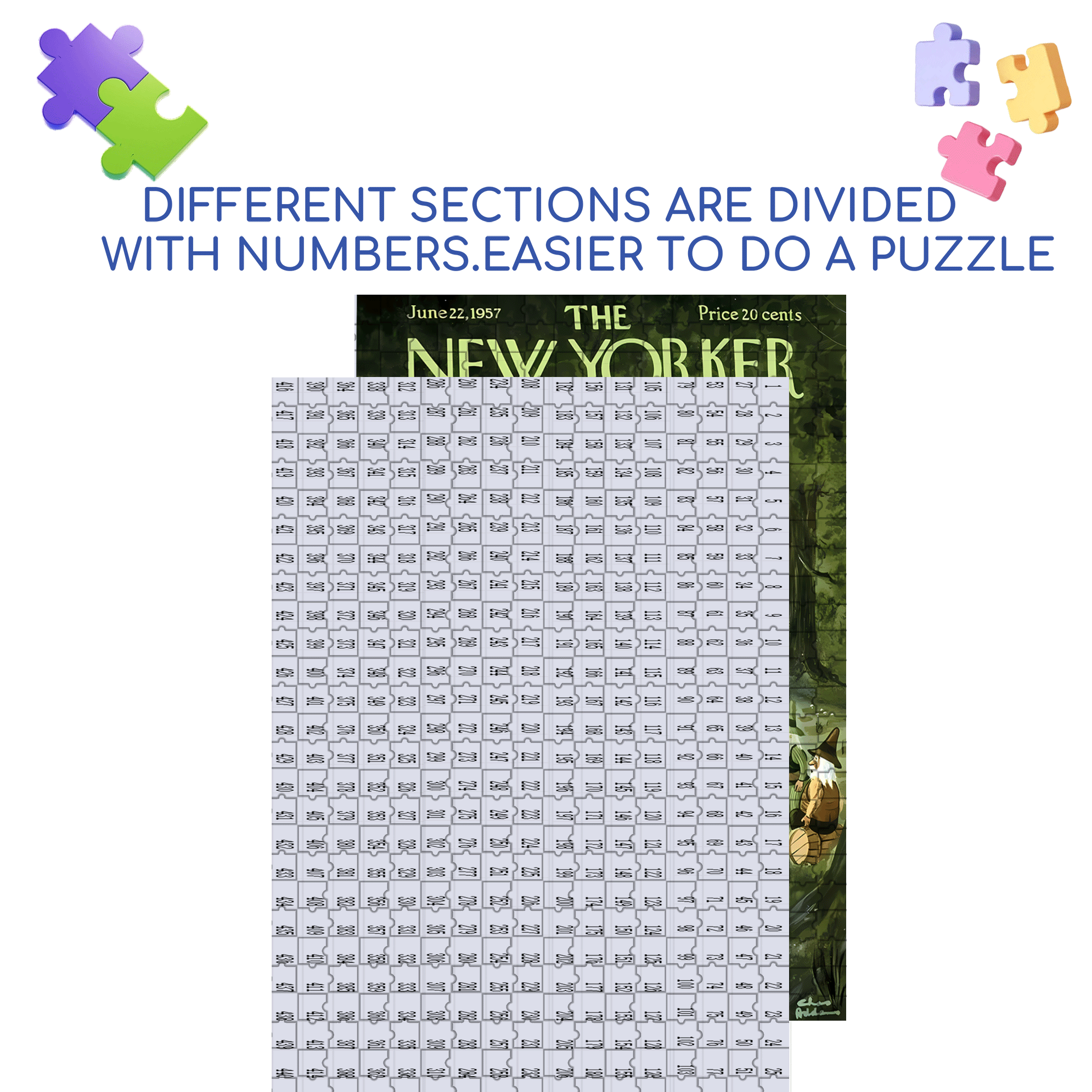 Discovery Of Dwarfs 500pcs/1000pcs Jigsaw Puzzle, Scratch-Resistant, Interactive Family Game & Brain-Boosting DIY Decor, Perfect for Halloween, Christmas & New Year Gifts, Family Puzzle Game