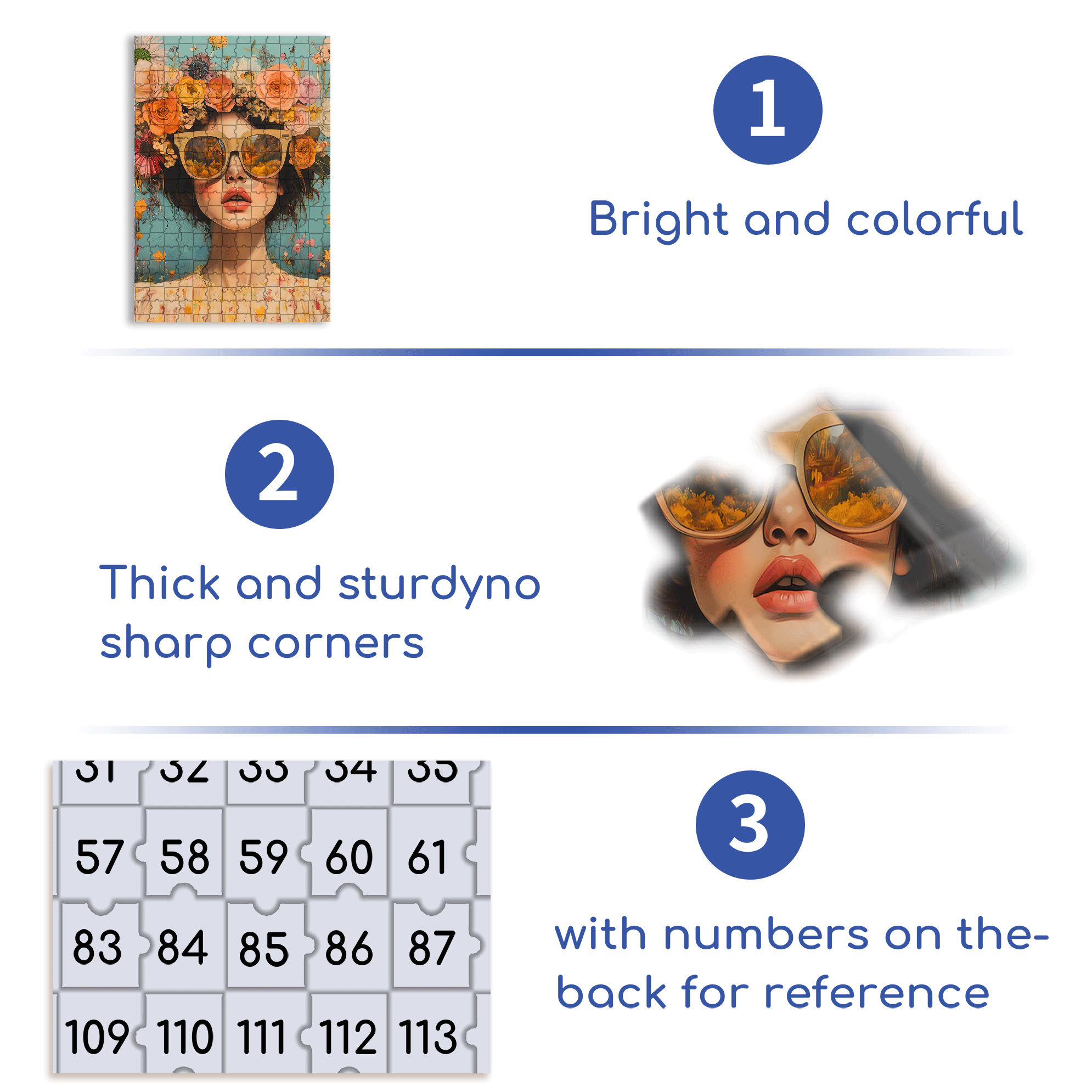 Floral Daydream 500pcs/1000pcs Jigsaw Puzzle, Scratch-Resistant, Interactive Family Game & Brain-Boosting DIY Decor, Perfect for Halloween, Christmas & New Year Gifts, Family Puzzle Game