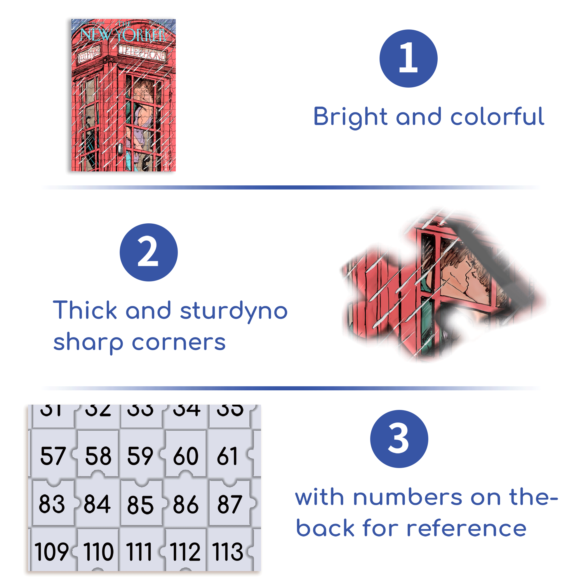 Phone Booth Romance 500pcs/1000pcs Jigsaw Puzzle, Scratch-Resistant, Interactive Family Game & Brain-Boosting DIY Decor, Perfect for Halloween, Christmas & New Year Gifts, Family Puzzle Game