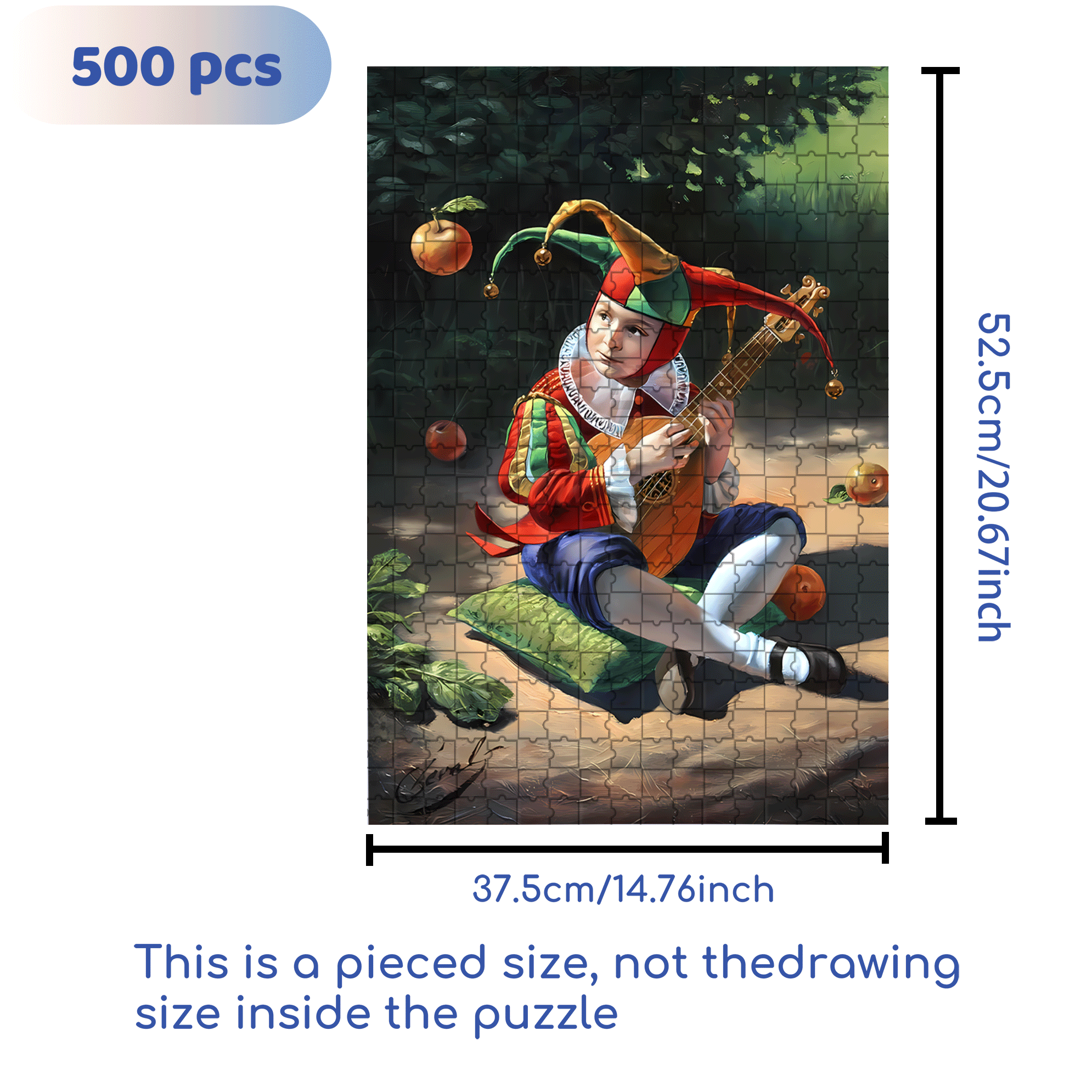 REALITY OF ABSURDITY 500pcs/1000pcs Jigsaw Puzzle, Scratch-Resistant, Interactive Family Game & Brain-Boosting DIY Decor, Perfect for Halloween, Christmas & New Year Gifts, Family Puzzle Game