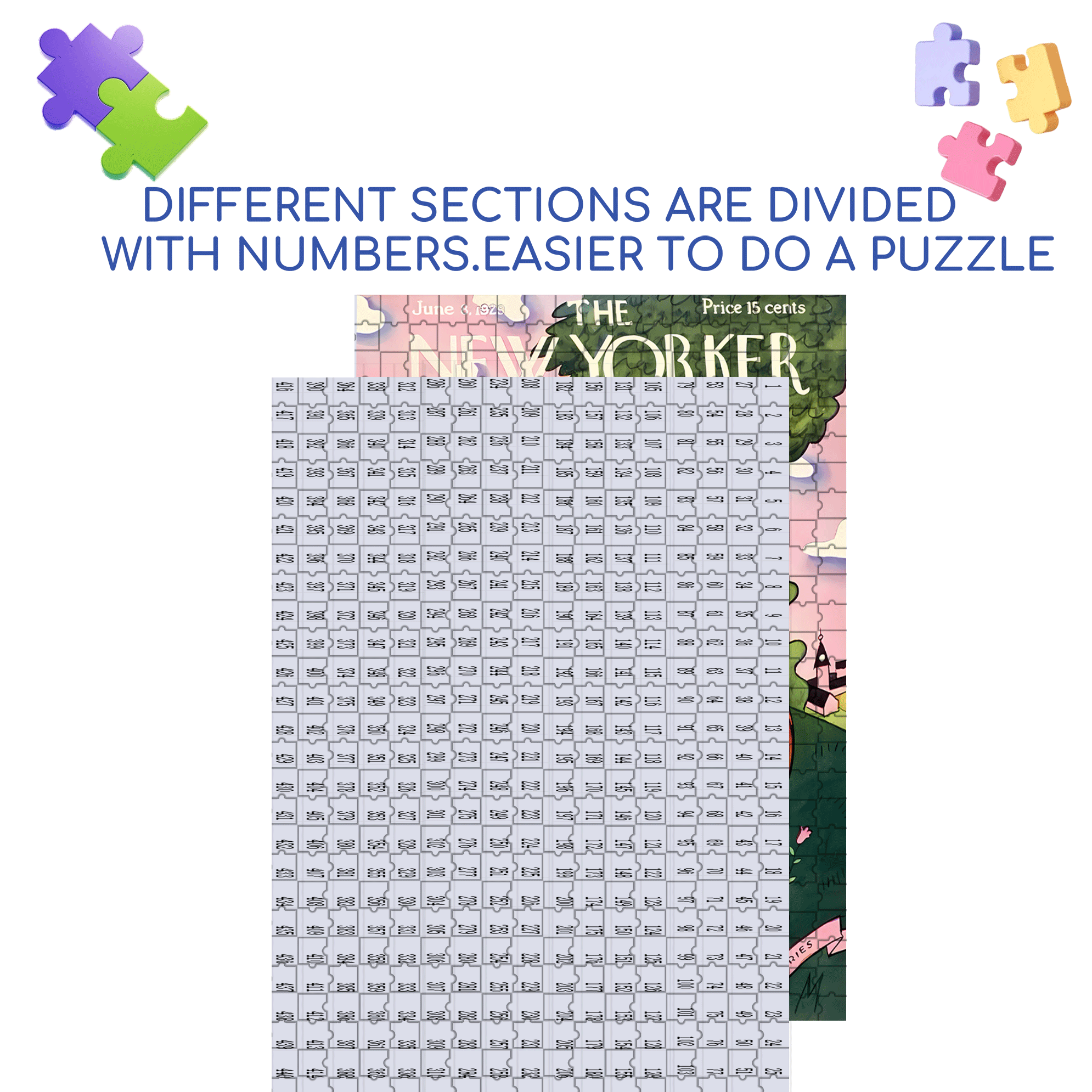 Catching Butterflies 500pcs/1000pcs Jigsaw Puzzle, Scratch-Resistant, Interactive Family Game & Brain-Boosting DIY Decor, Perfect for Halloween, Christmas & New Year Gifts, Family Puzzle Game