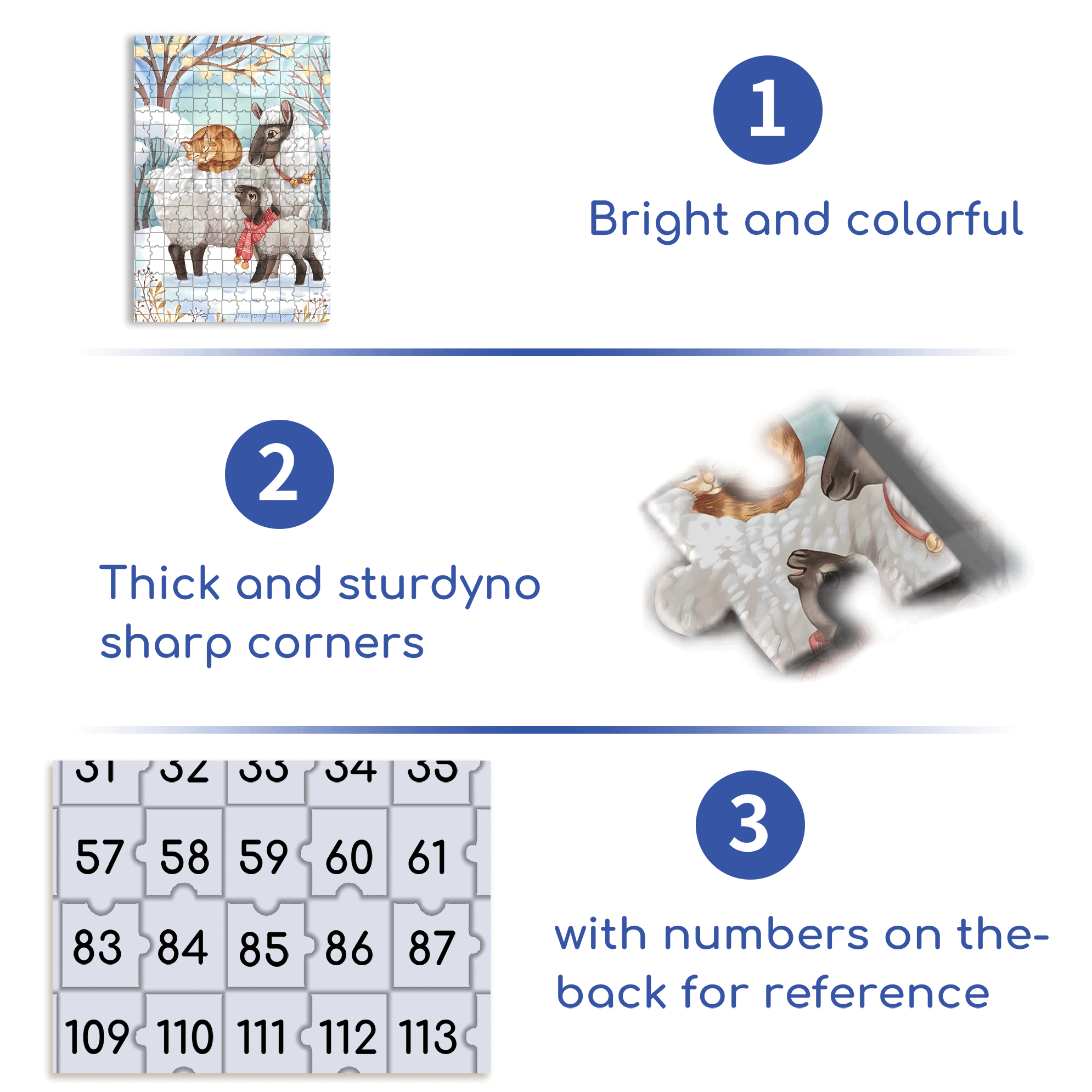 Curled-up Cat 500pcs/1000pcs Jigsaw Puzzle, Scratch-Resistant, Interactive Family Game & Brain-Boosting DIY Decor, Perfect for Halloween, Christmas & New Year Gifts, Family Puzzle Game
