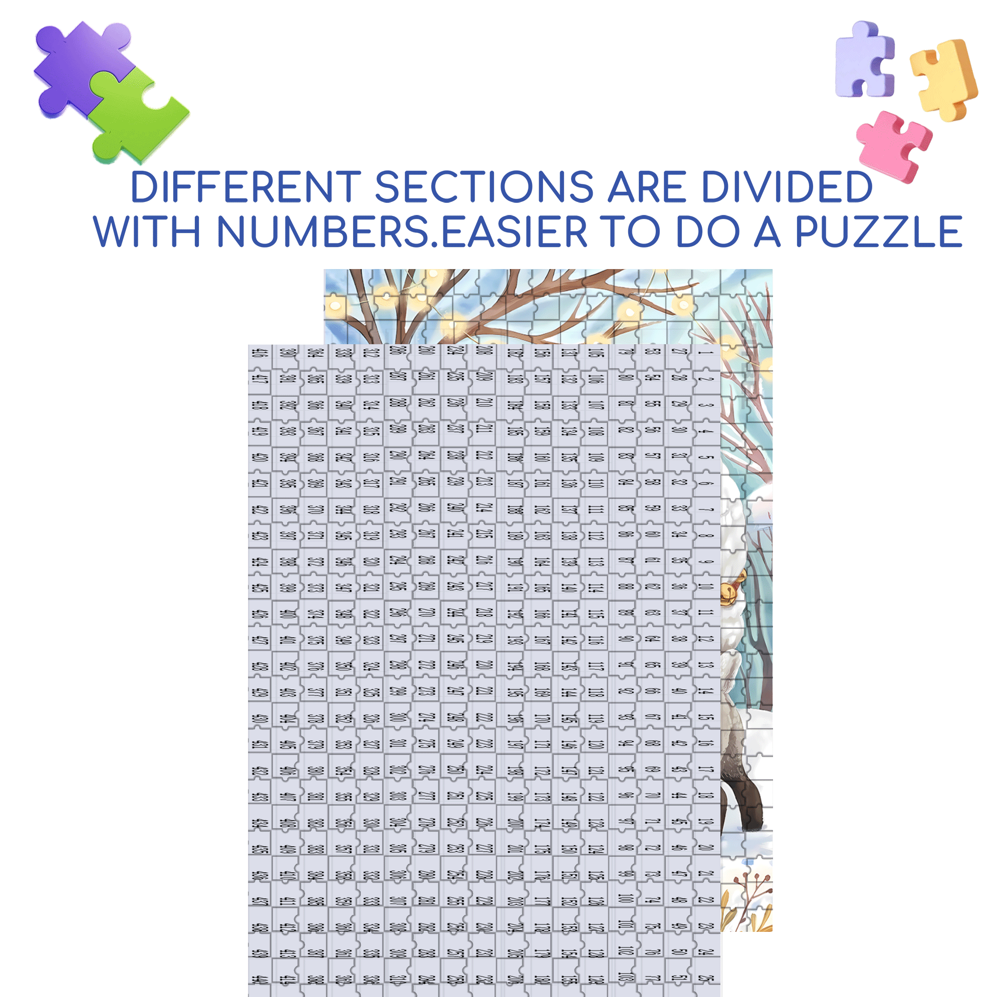 Curled-up Cat 500pcs/1000pcs Jigsaw Puzzle, Scratch-Resistant, Interactive Family Game & Brain-Boosting DIY Decor, Perfect for Halloween, Christmas & New Year Gifts, Family Puzzle Game