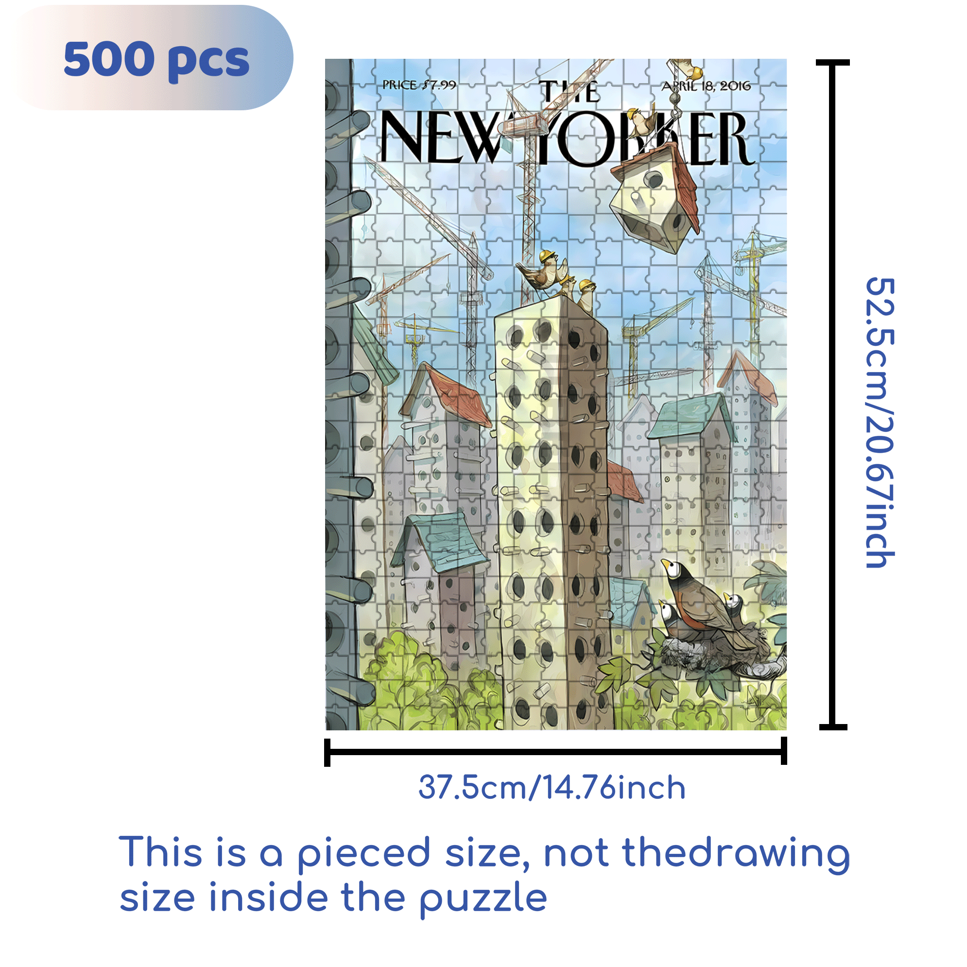 Luxury Coops 500pcs/1000pcs Jigsaw Puzzle, Scratch-Resistant, Interactive Family Game & Brain-Boosting DIY Decor, Perfect for Halloween, Christmas & New Year Gifts, Family Puzzle Game