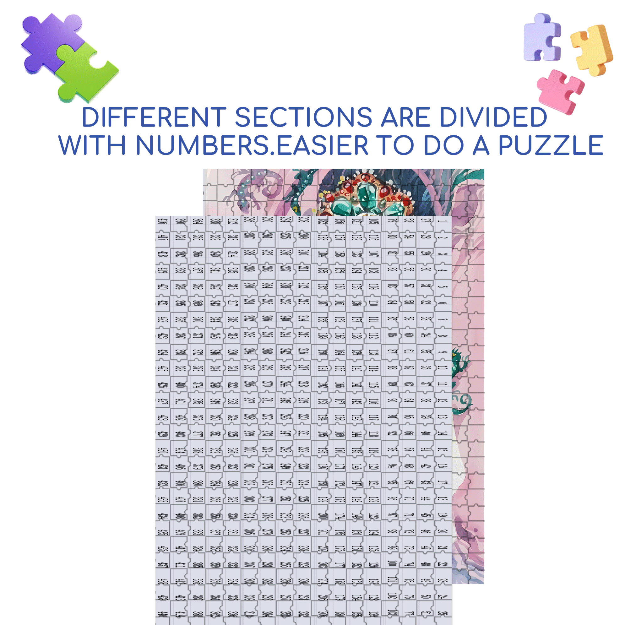Noble Lady 500pcs/1000pcs Jigsaw Puzzle, Scratch-Resistant, Interactive Family Game & Brain-Boosting DIY Decor, Perfect for Halloween, Christmas & New Year Gifts, Family Puzzle Game