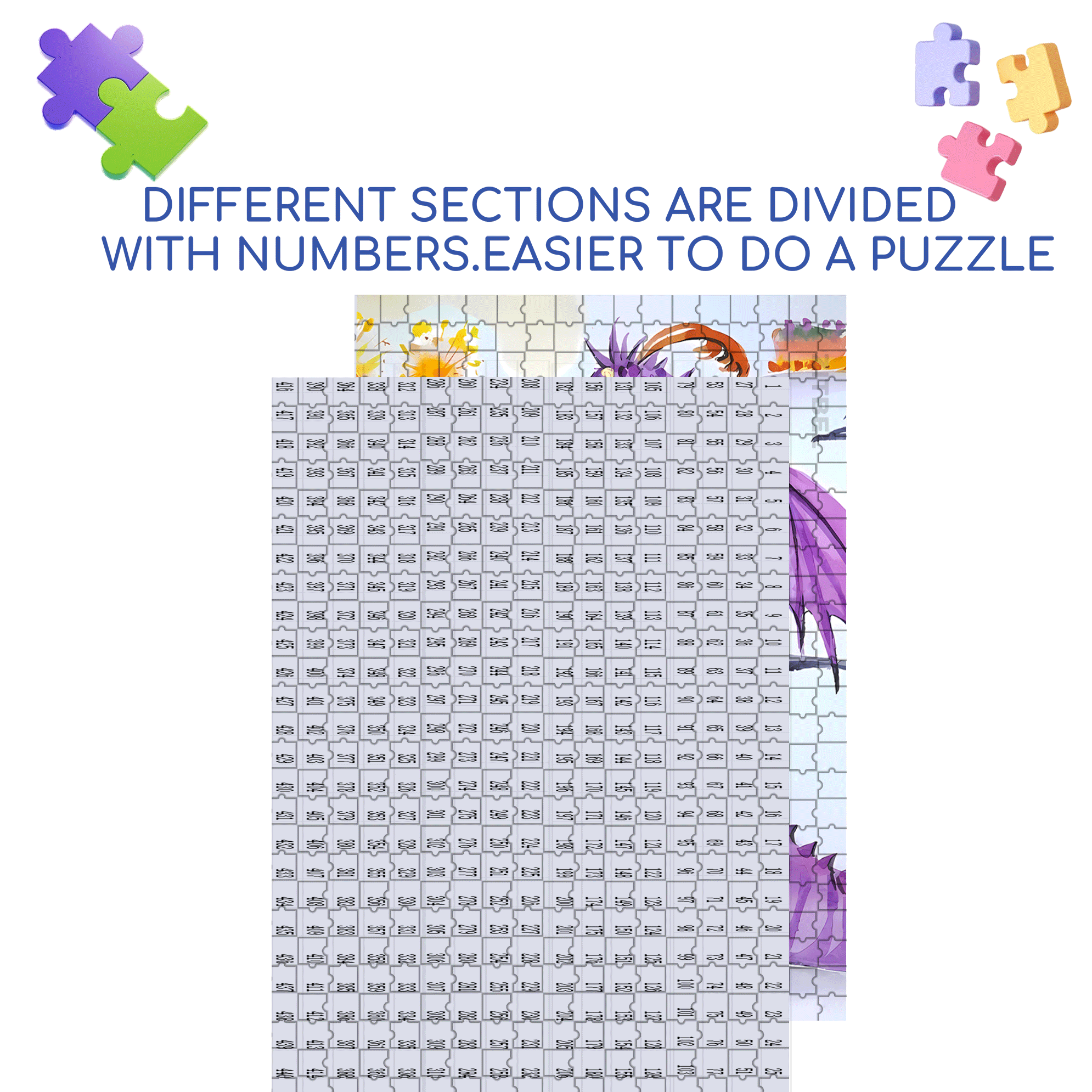 Serving The Cake 500pcs/1000pcs Jigsaw Puzzle, Scratch-Resistant, Interactive Family Game & Brain-Boosting DIY Decor, Perfect for Halloween, Christmas & New Year Gifts, Family Puzzle Game