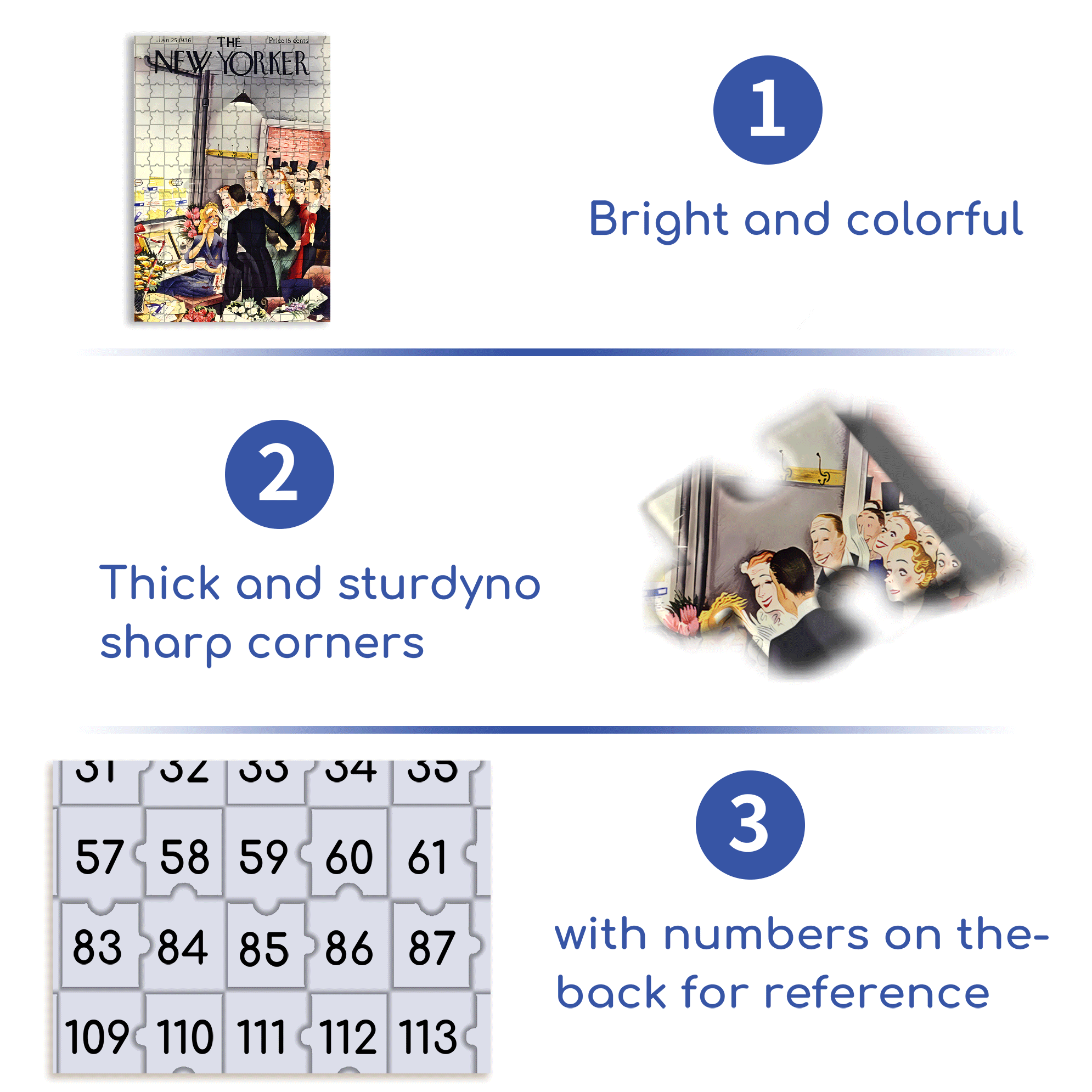 Superstar 500pcs/1000pcs Jigsaw Puzzle, Scratch-Resistant, Interactive Family Game & Brain-Boosting DIY Decor, Perfect for Halloween, Christmas & New Year Gifts, Family Puzzle Game