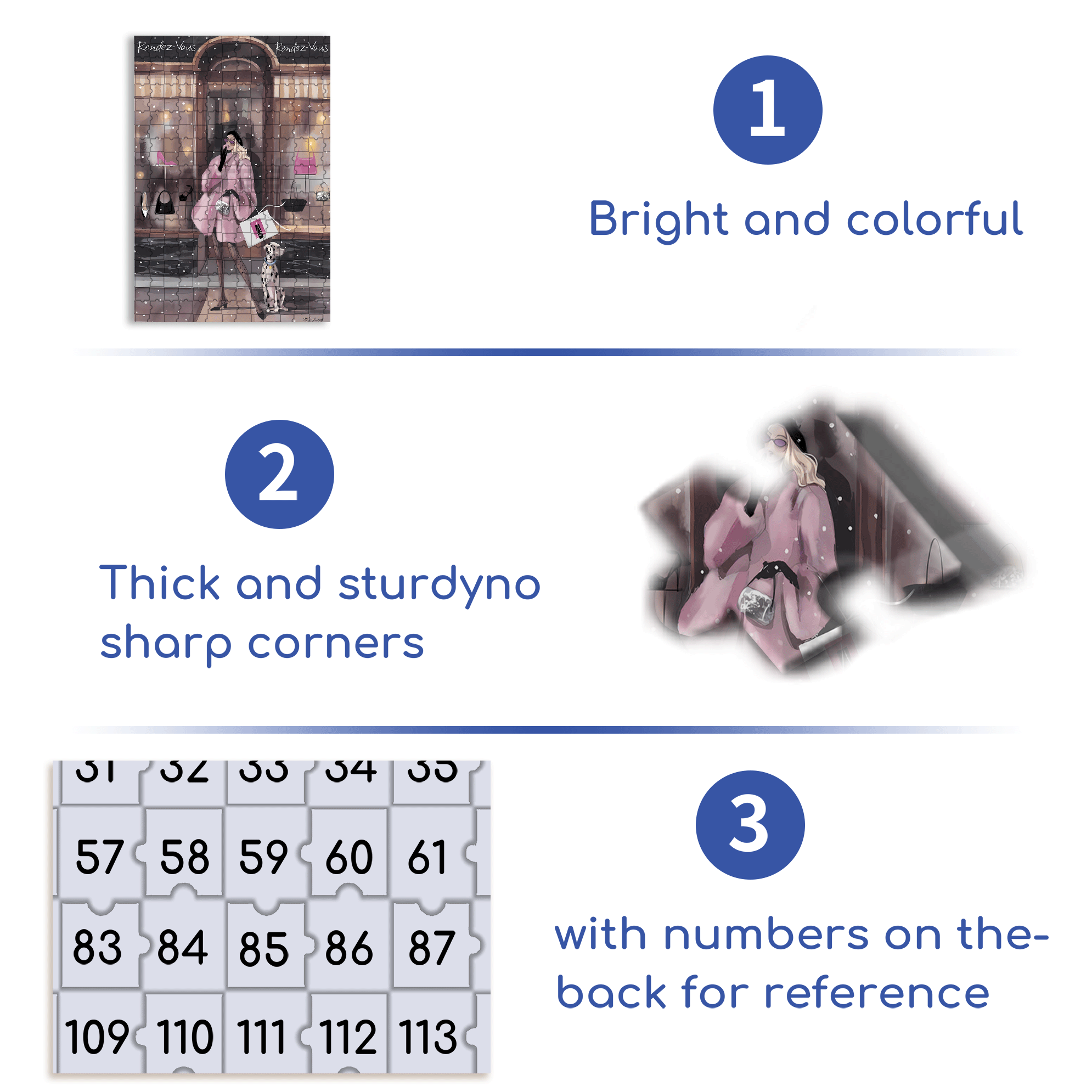Clothing Store 500pcs/1000pcs Jigsaw Puzzle, Scratch-Resistant, Interactive Family Game & Brain-Boosting DIY Decor, Perfect for Halloween, Christmas & New Year Gifts, Family Puzzle Game