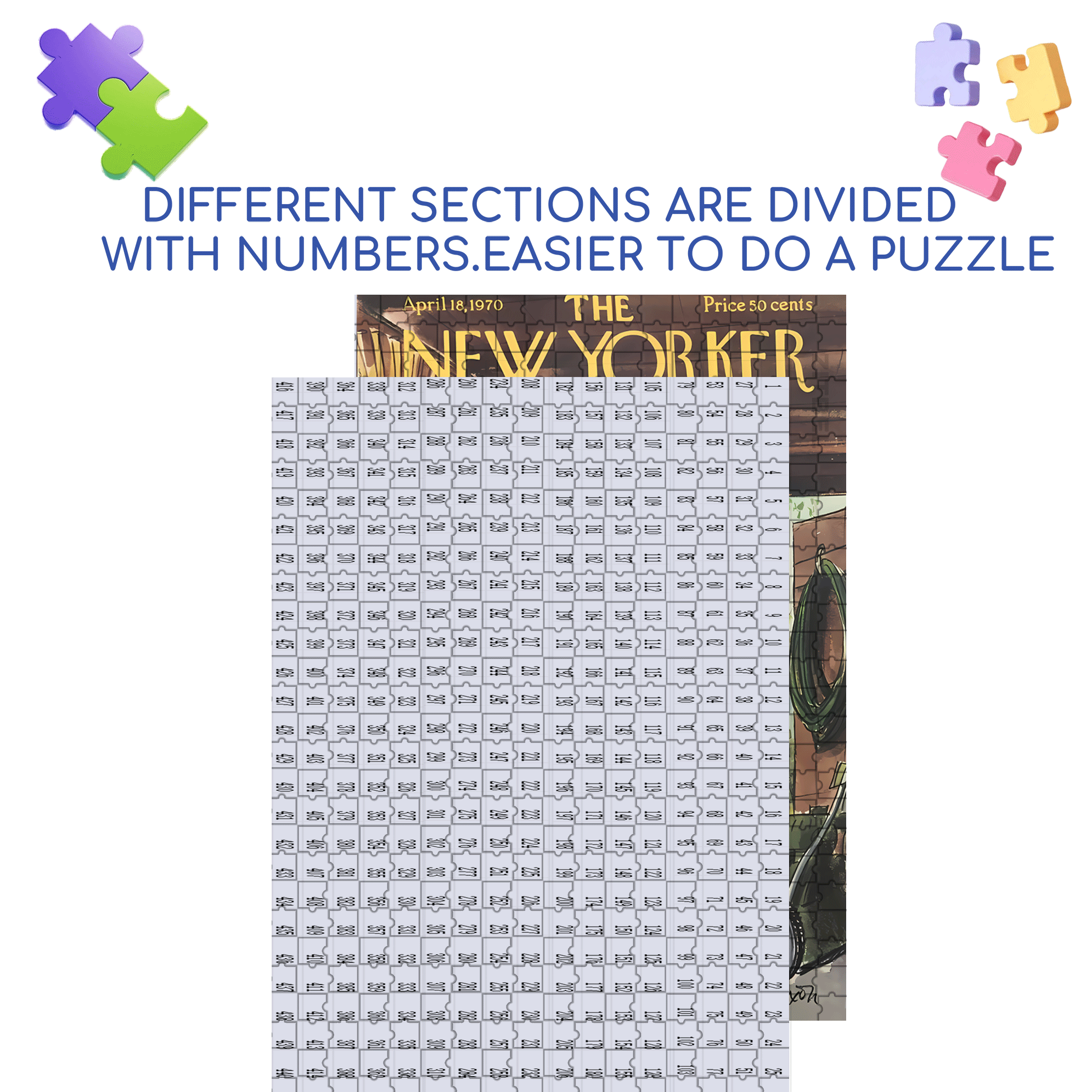 Golf In The Warehouse 500pcs/1000pcs Jigsaw Puzzle, Scratch-Resistant, Interactive Family Game & Brain-Boosting DIY Decor, Perfect for Halloween, Christmas & New Year Gifts, Family Puzzle Game