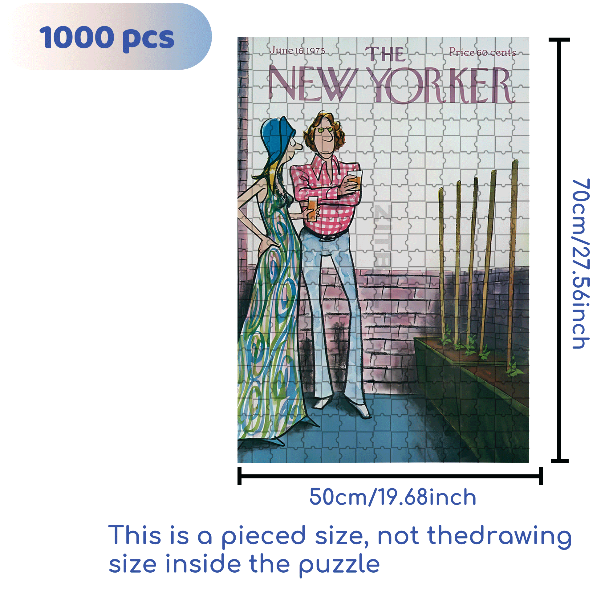 Growth Process 500pcs/1000pcs Jigsaw Puzzle, Scratch-Resistant, Interactive Family Game & Brain-Boosting DIY Decor, Perfect for Halloween, Christmas & New Year Gifts, Family Puzzle Game