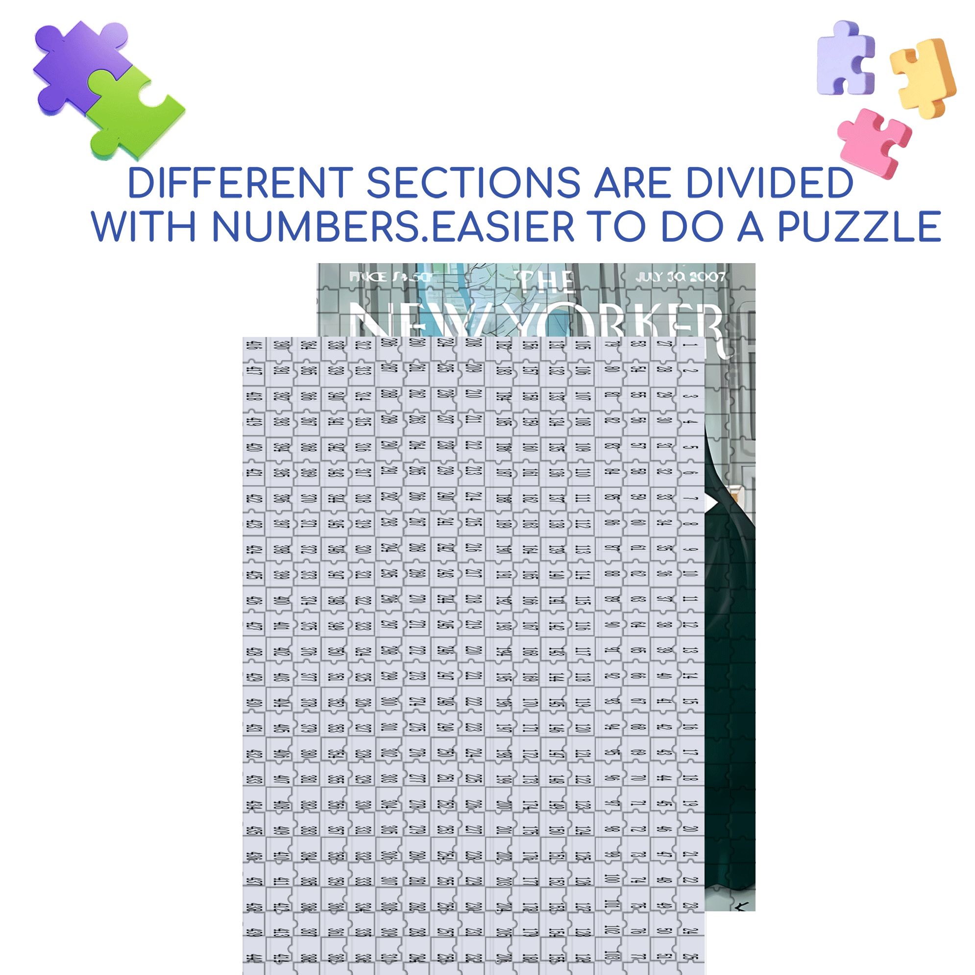 Harmony In Diversity 500pcs/1000pcs Jigsaw Puzzle, Scratch-Resistant, Interactive Family Game & Brain-Boosting DIY Decor, Perfect for Halloween, Christmas & New Year Gifts, Family Puzzle Game