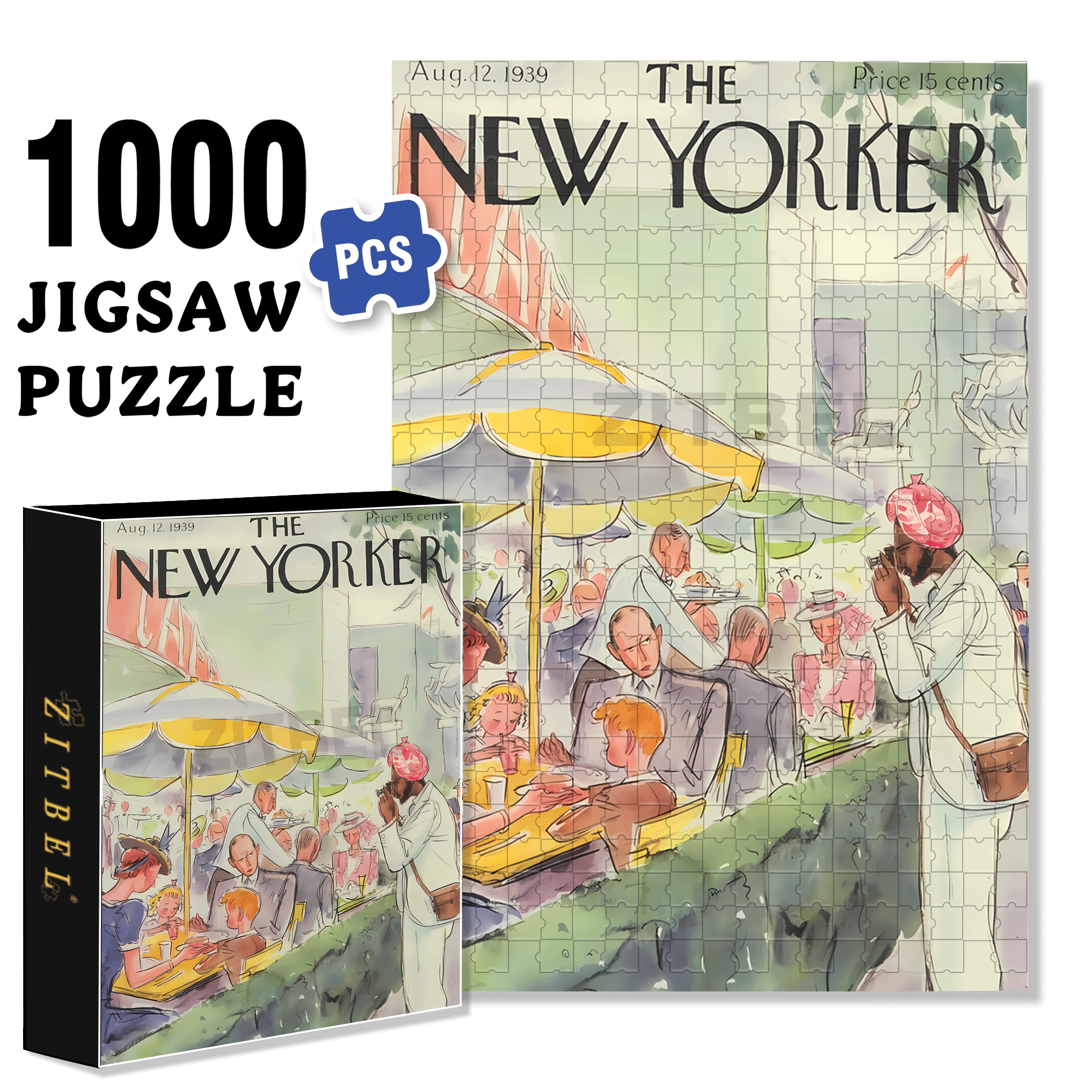 Impolite 500pcs/1000pcs Jigsaw Puzzle, Scratch-Resistant, Interactive Family Game & Brain-Boosting DIY Decor, Perfect for Halloween, Christmas & New Year Gifts, Family Puzzle Game