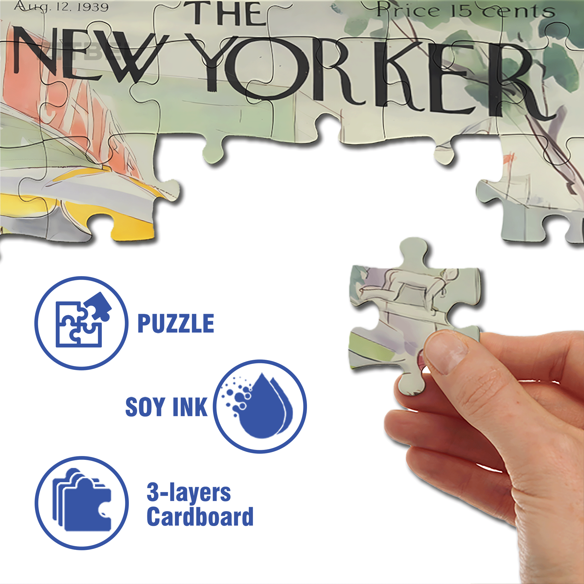 Impolite 500pcs/1000pcs Jigsaw Puzzle, Scratch-Resistant, Interactive Family Game & Brain-Boosting DIY Decor, Perfect for Halloween, Christmas & New Year Gifts, Family Puzzle Game