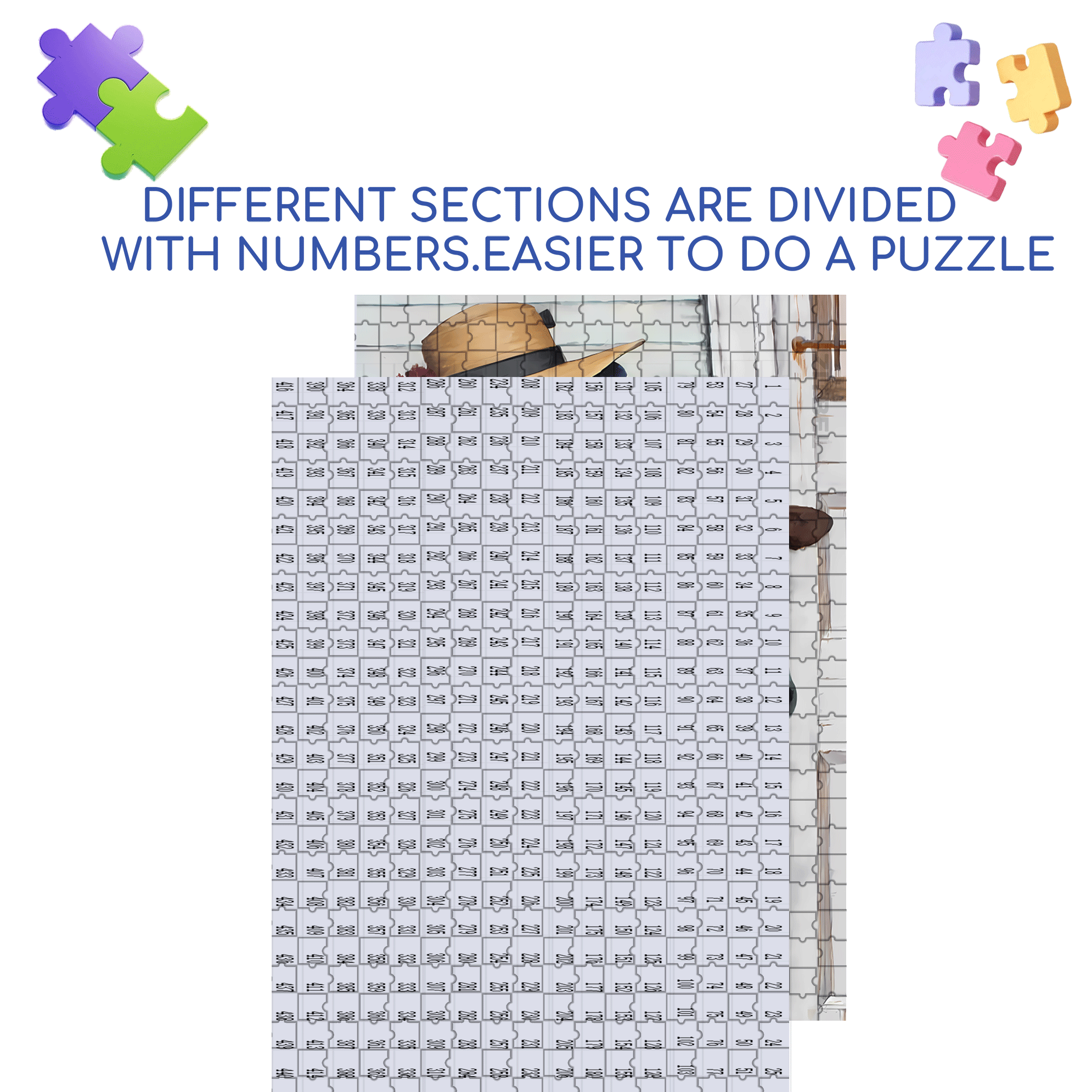 Most Precious Friend 500pcs/1000pcs Jigsaw Puzzle, Scratch-Resistant, Interactive Family Game & Brain-Boosting DIY Decor, Perfect for Halloween, Christmas & New Year Gifts, Family Puzzle Game