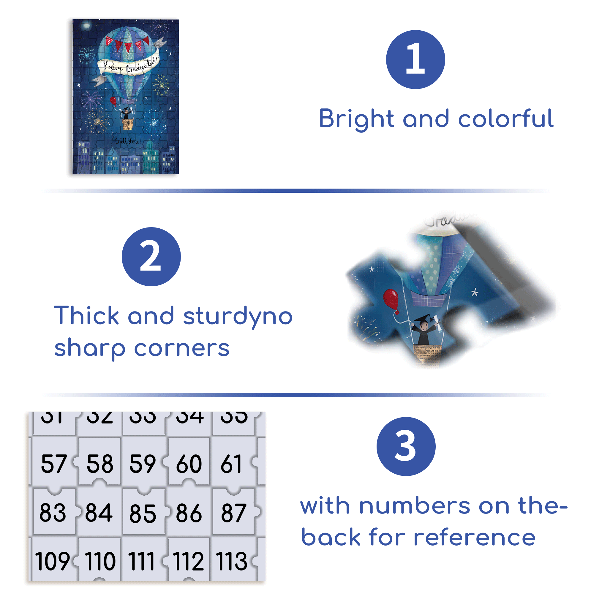 Night Air Balloon 500pcs/1000pcs Jigsaw Puzzle, Scratch-Resistant, Interactive Family Game & Brain-Boosting DIY Decor, Perfect for Halloween, Christmas & New Year Gifts, Family Puzzle Game