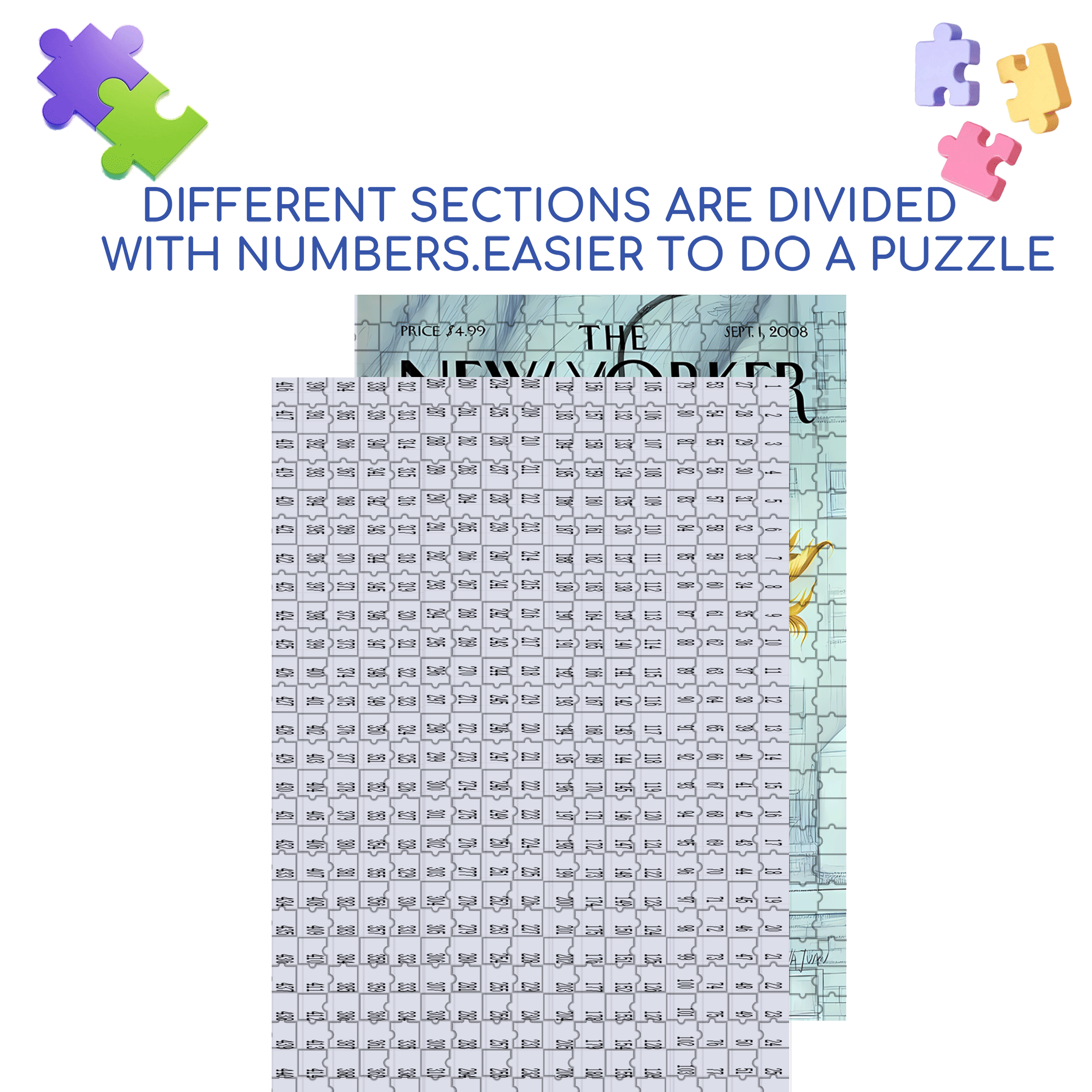 Object of Desire 500pcs/1000pcs Jigsaw Puzzle, Scratch-Resistant, Interactive Family Game & Brain-Boosting DIY Decor, Perfect for Halloween, Christmas & New Year Gifts, Family Puzzle Game