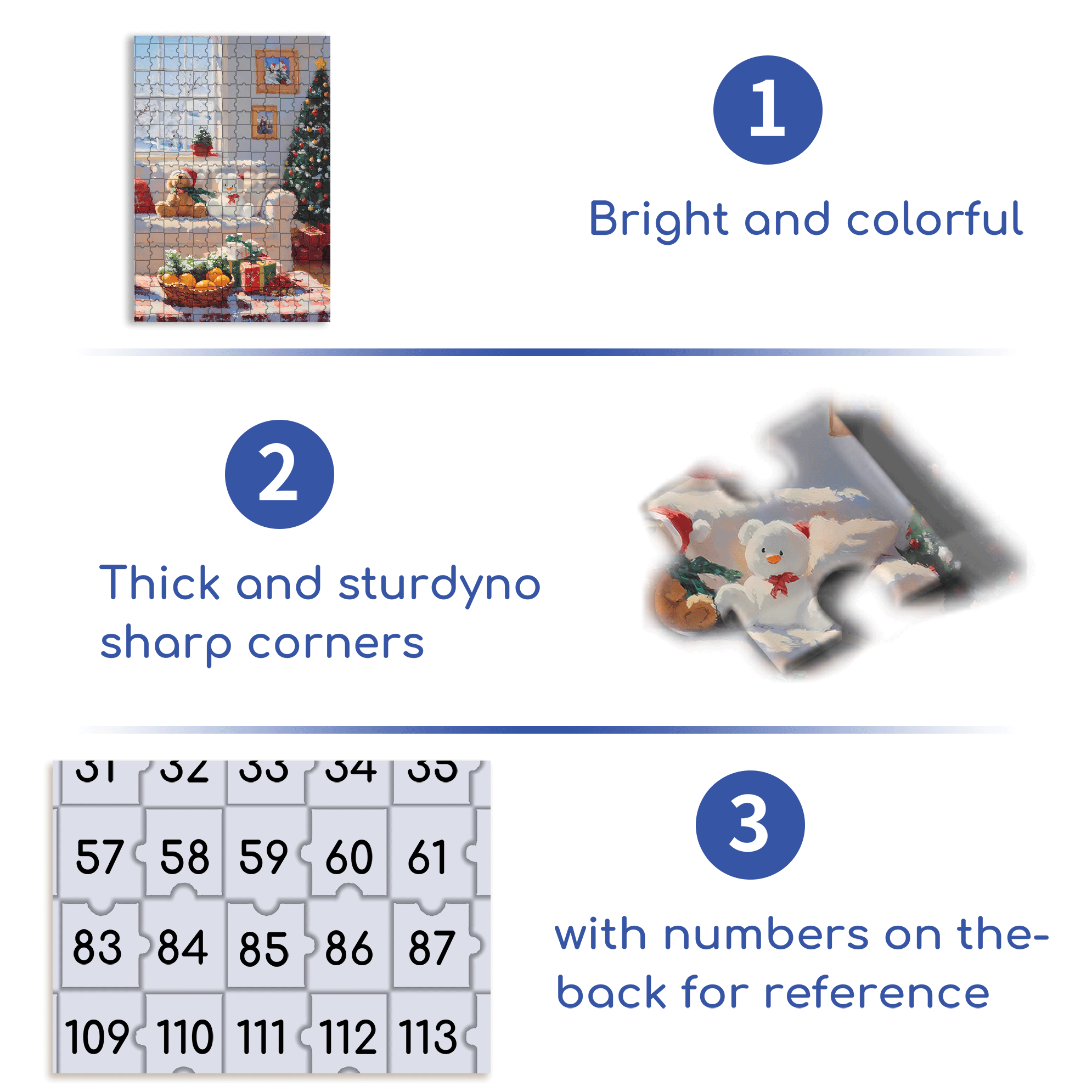 Peaceful Atmosphere 500pcs/1000pcs Jigsaw Puzzle, Scratch-Resistant, Interactive Family Game & Brain-Boosting DIY Decor, Perfect for Halloween, Christmas & New Year Gifts, Family Puzzle Game