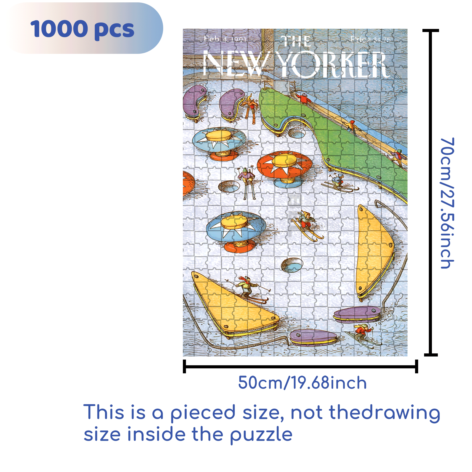Pinball Piste 500pcs/1000pcs Jigsaw Puzzle, Scratch-Resistant, Interactive Family Game & Brain-Boosting DIY Decor, Perfect for Halloween, Christmas & New Year Gifts, Family Puzzle Game