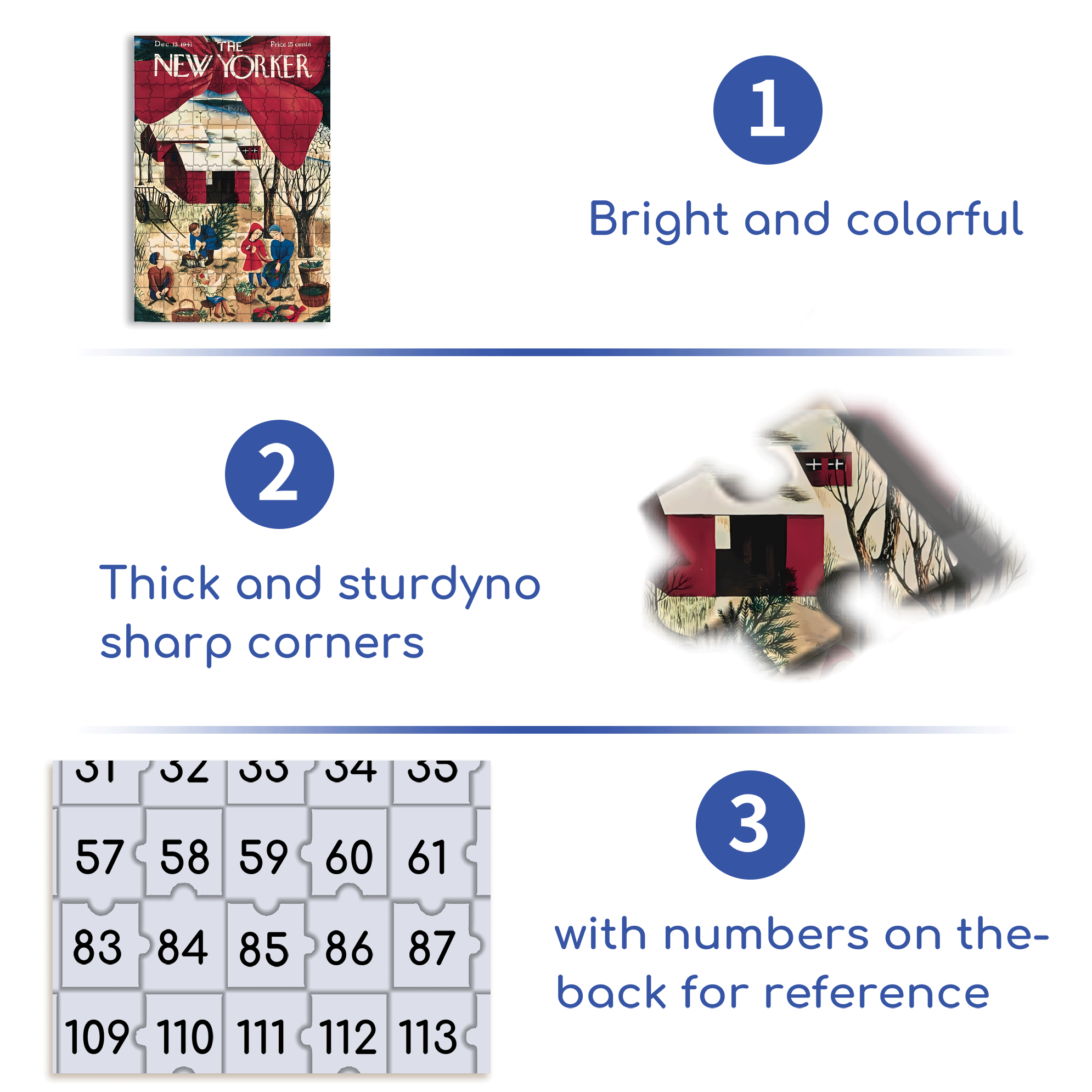 Pining for Christmas  500pcs/1000pcs Jigsaw Puzzle, Scratch-Resistant, Interactive Family Game & Brain-Boosting DIY Decor, Perfect for Halloween, Christmas & New Year Gifts, Family Puzzle Game