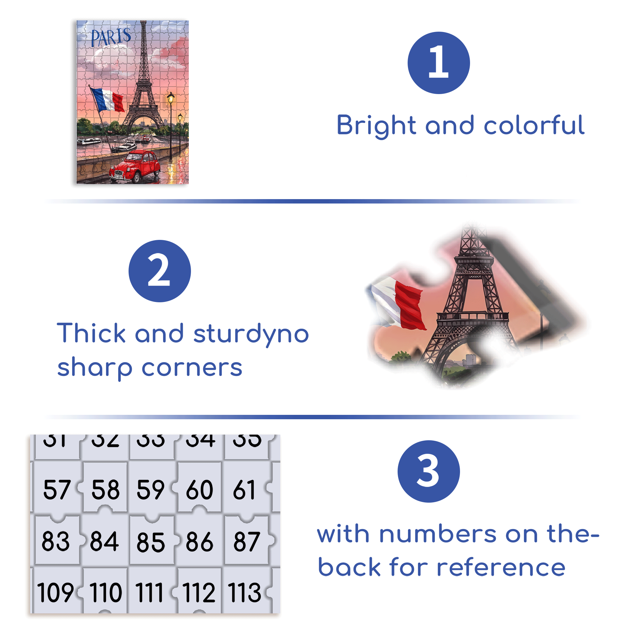 Red Beetle 500pcs/1000pcs Jigsaw Puzzle, Scratch-Resistant, Interactive Family Game & Brain-Boosting DIY Decor, Perfect for Halloween, Christmas & New Year Gifts, Family Puzzle Game