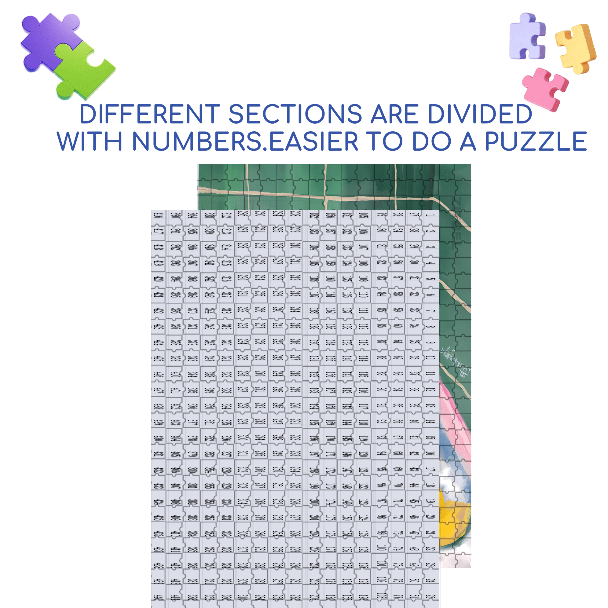 Relaxing Cat in Bubble Bath 500pcs/1000pcs Jigsaw Puzzle, Scratch-Resistant, Interactive Family Game & Brain-Boosting DIY Decor, Perfect for Halloween, Christmas & New Year Gifts, Family Puzzle Game