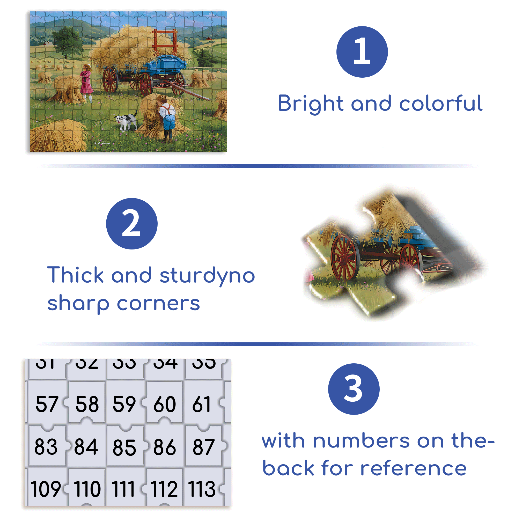 Hide and Seek 500pcs/1000pcs Jigsaw Puzzle, Scratch-Resistant, Interactive Family Game & Brain-Boosting DIY Decor, Perfect for Halloween, Christmas & New Year Gifts, Family Puzzle Game
