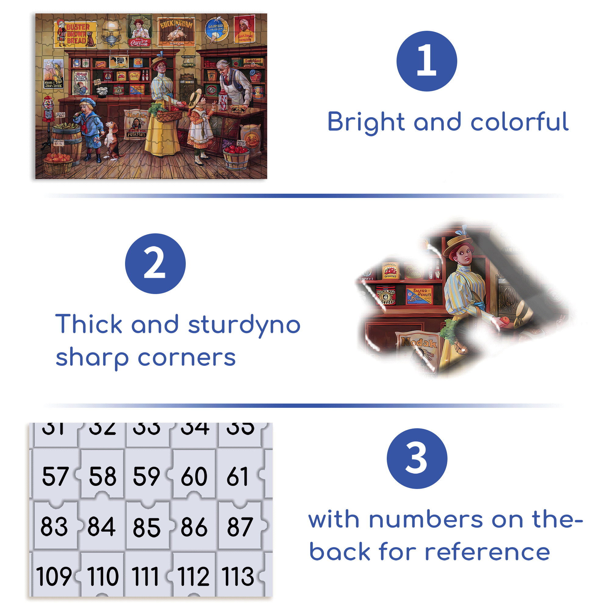I'll Take Two 500pcs/1000pcs Jigsaw Puzzle, Scratch-Resistant, Interactive Family Game & Brain-Boosting DIY Decor, Perfect for Halloween, Christmas & New Year Gifts, Family Puzzle Game