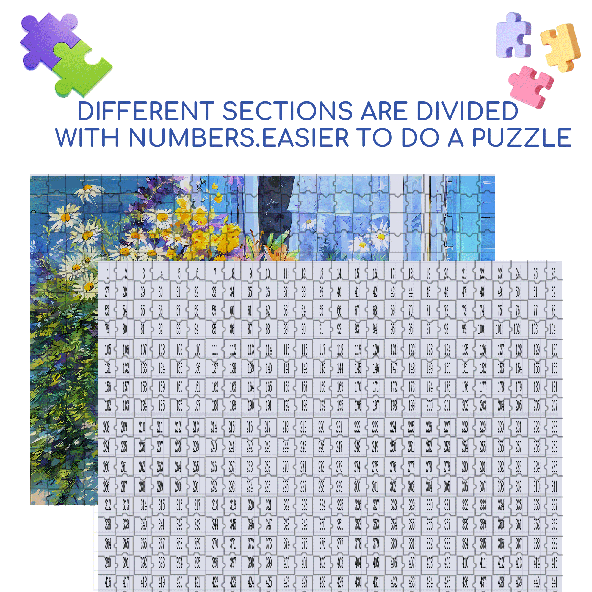 Isabella's Bicycle 500pcs/1000pcs Jigsaw Puzzle, Scratch-Resistant, Interactive Family Game & Brain-Boosting DIY Decor, Perfect for Halloween, Christmas & New Year Gifts, Family Puzzle Game