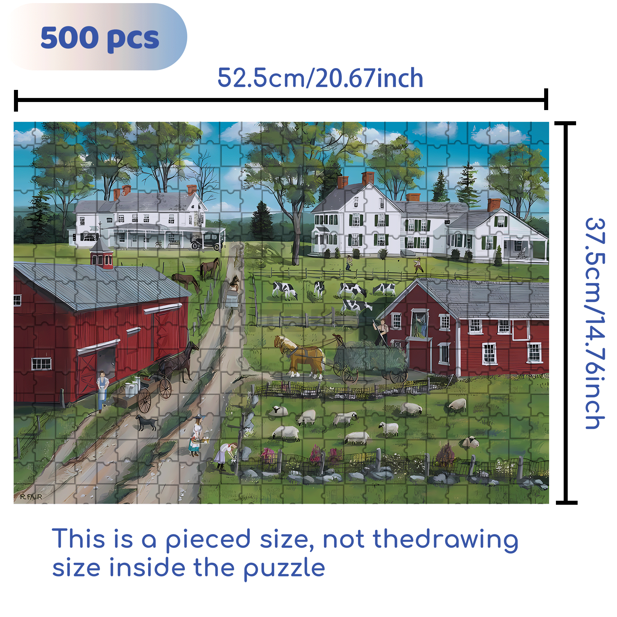Picking Flowers 2 500pcs/1000pcs Jigsaw Puzzle, Scratch-Resistant, Interactive Family Game & Brain-Boosting DIY Decor, Perfect for Halloween, Christmas & New Year Gifts, Family Puzzle Game