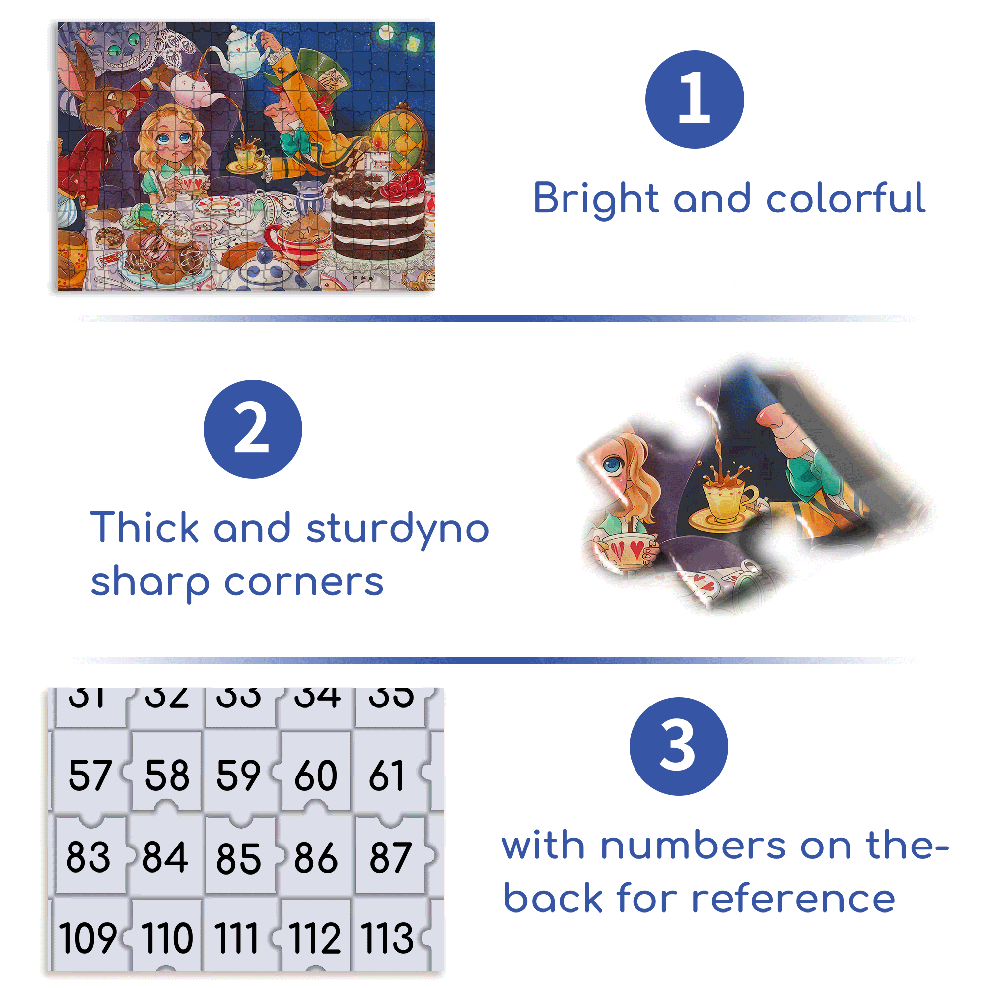 Pouring Tea 500pcs/1000pcs Jigsaw Puzzle, Scratch-Resistant, Interactive Family Game & Brain-Boosting DIY Decor, Perfect for Halloween, Christmas & New Year Gifts, Family Puzzle Game