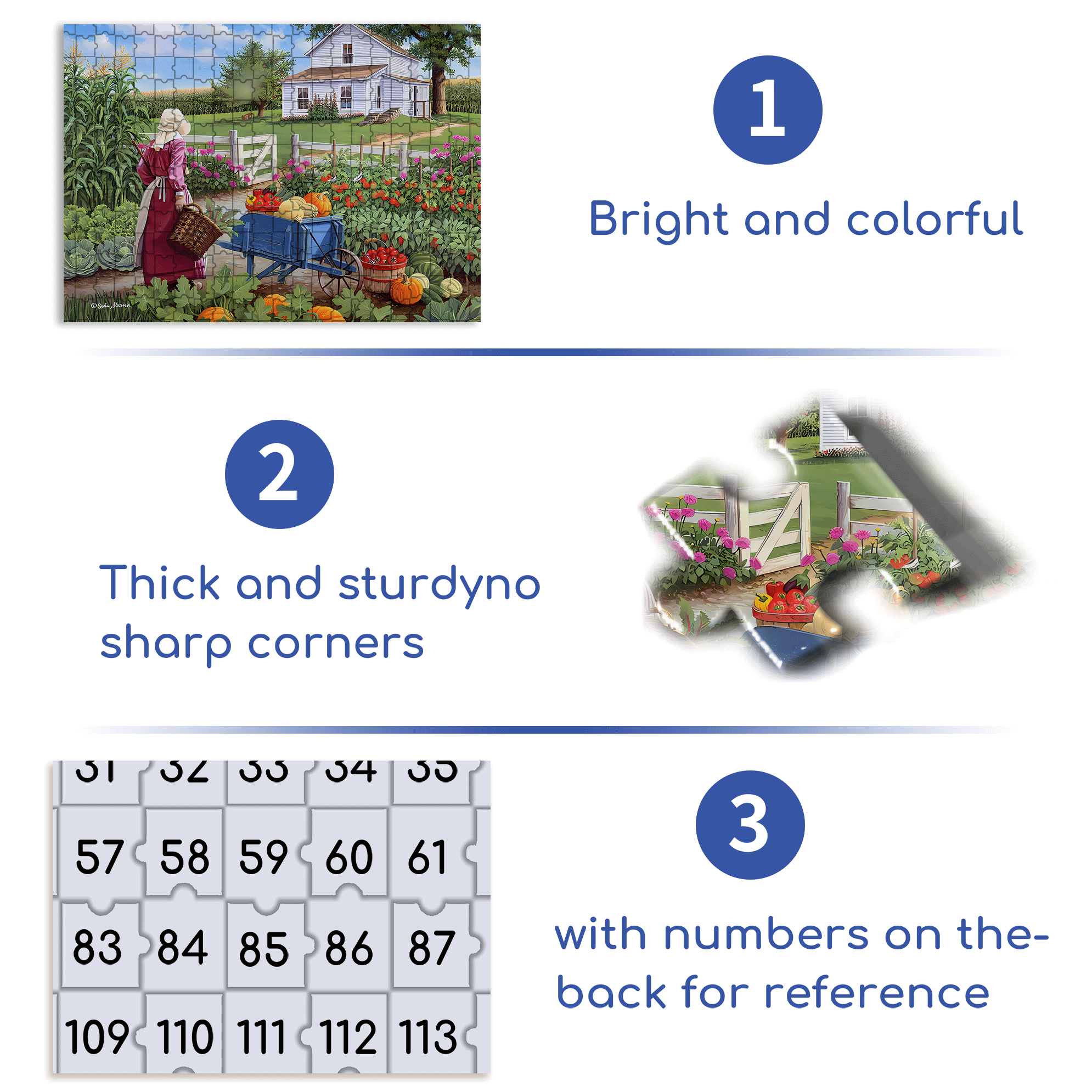 Ripe and Ready 500pcs/1000pcs Jigsaw Puzzle, Scratch-Resistant, Interactive Family Game & Brain-Boosting DIY Decor, Perfect for Halloween, Christmas & New Year Gifts, Family Puzzle Game