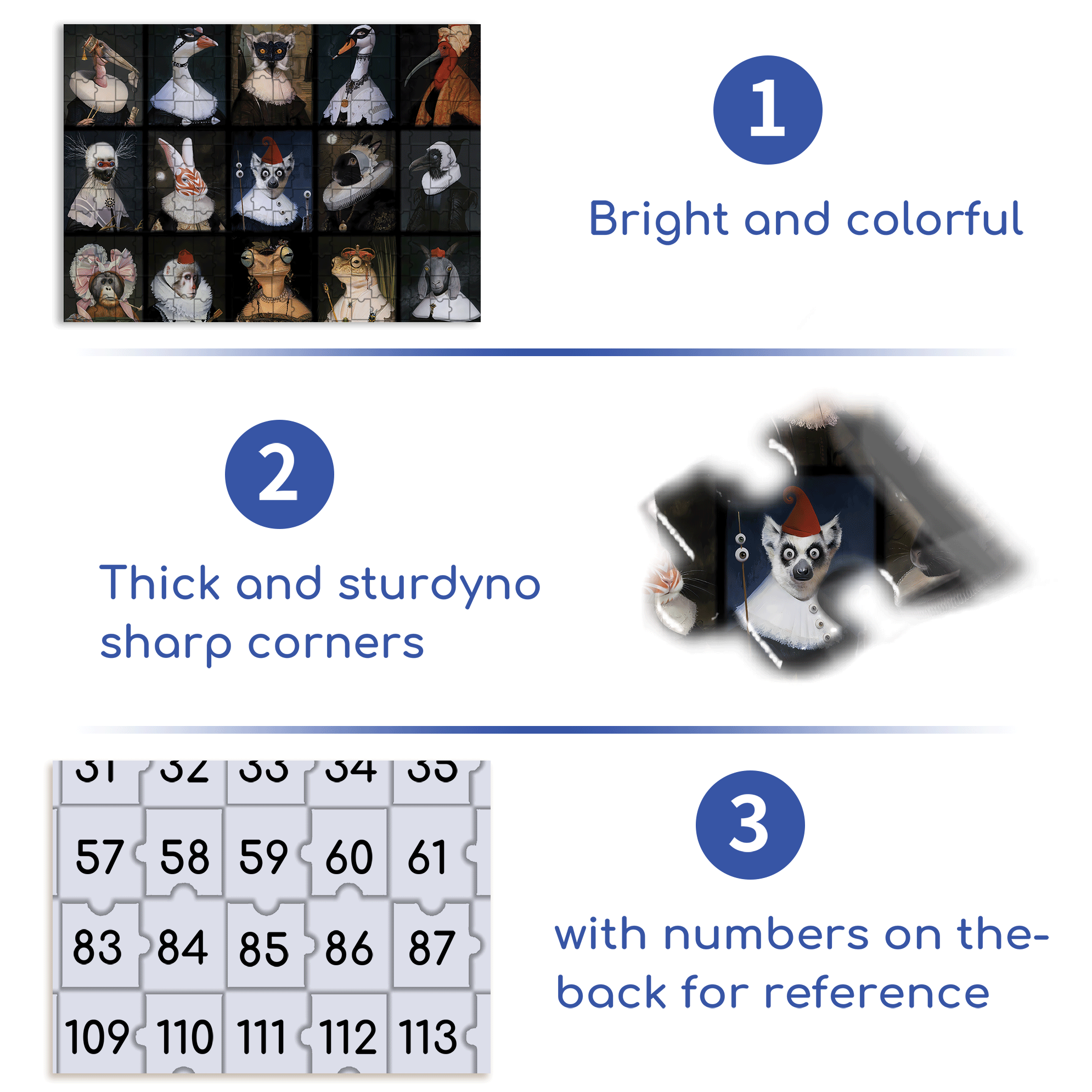 Strange Dreams 500pcs/1000pcs Jigsaw Puzzle, Scratch-Resistant, Interactive Family Game & Brain-Boosting DIY Decor, Perfect for Halloween, Christmas & New Year Gifts, Family Puzzle Game