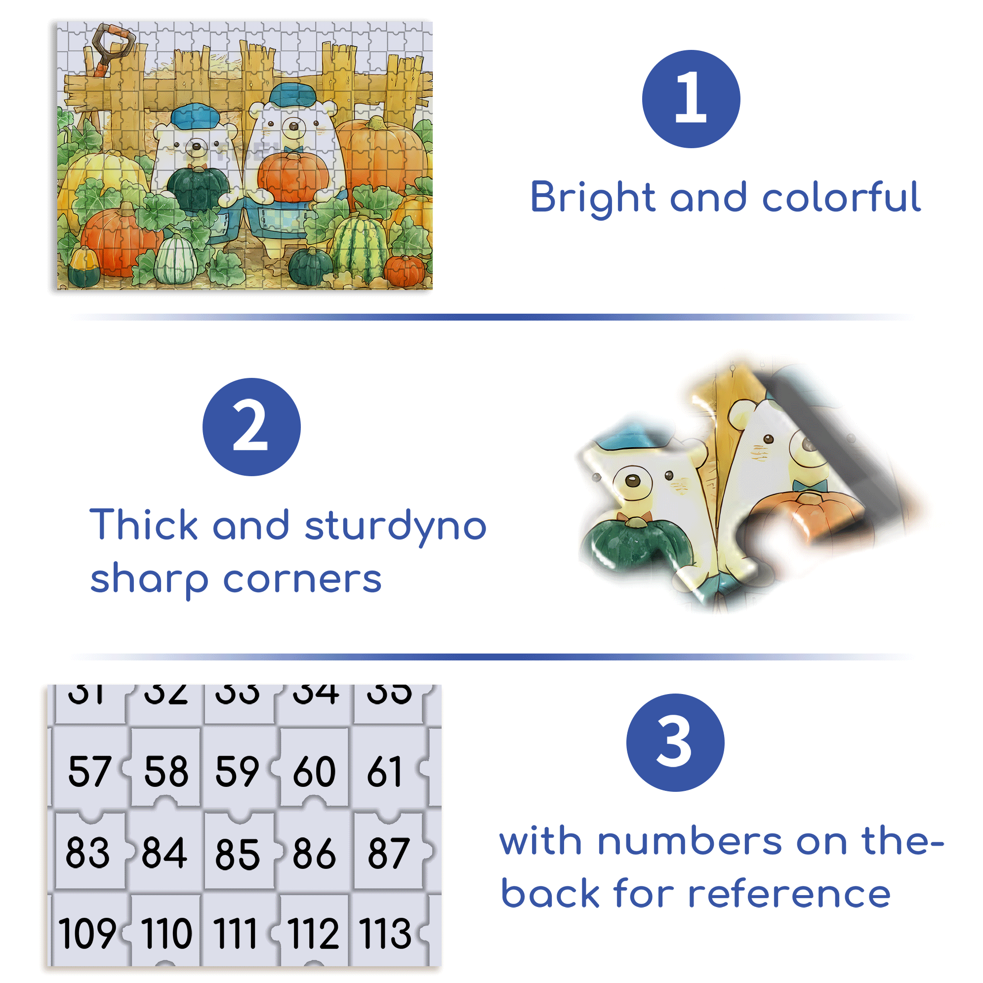 The Best Pumpkin 500pcs/1000pcs Jigsaw Puzzle, Scratch-Resistant, Interactive Family Game & Brain-Boosting DIY Decor, Perfect for Halloween, Christmas & New Year Gifts, Family Puzzle Game