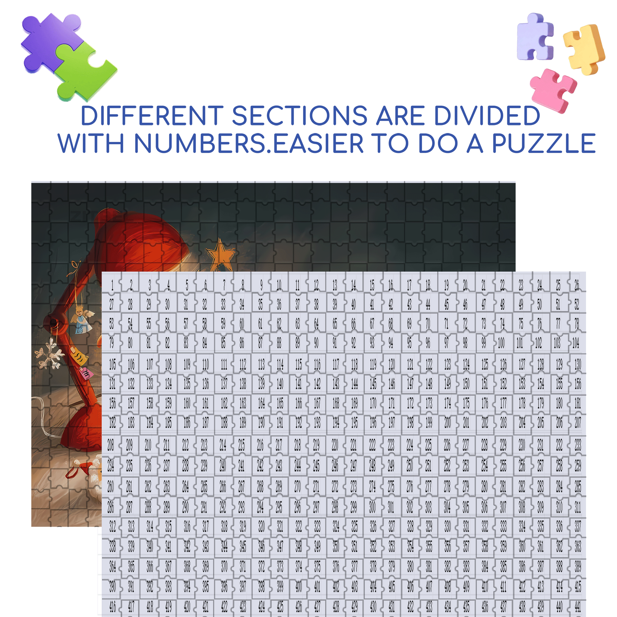 The Most Precious Thing 500pcs/1000pcs Jigsaw Puzzle, Scratch-Resistant, Interactive Family Game & Brain-Boosting DIY Decor, Perfect for Halloween, Christmas & New Year Gifts, Family Puzzle Game