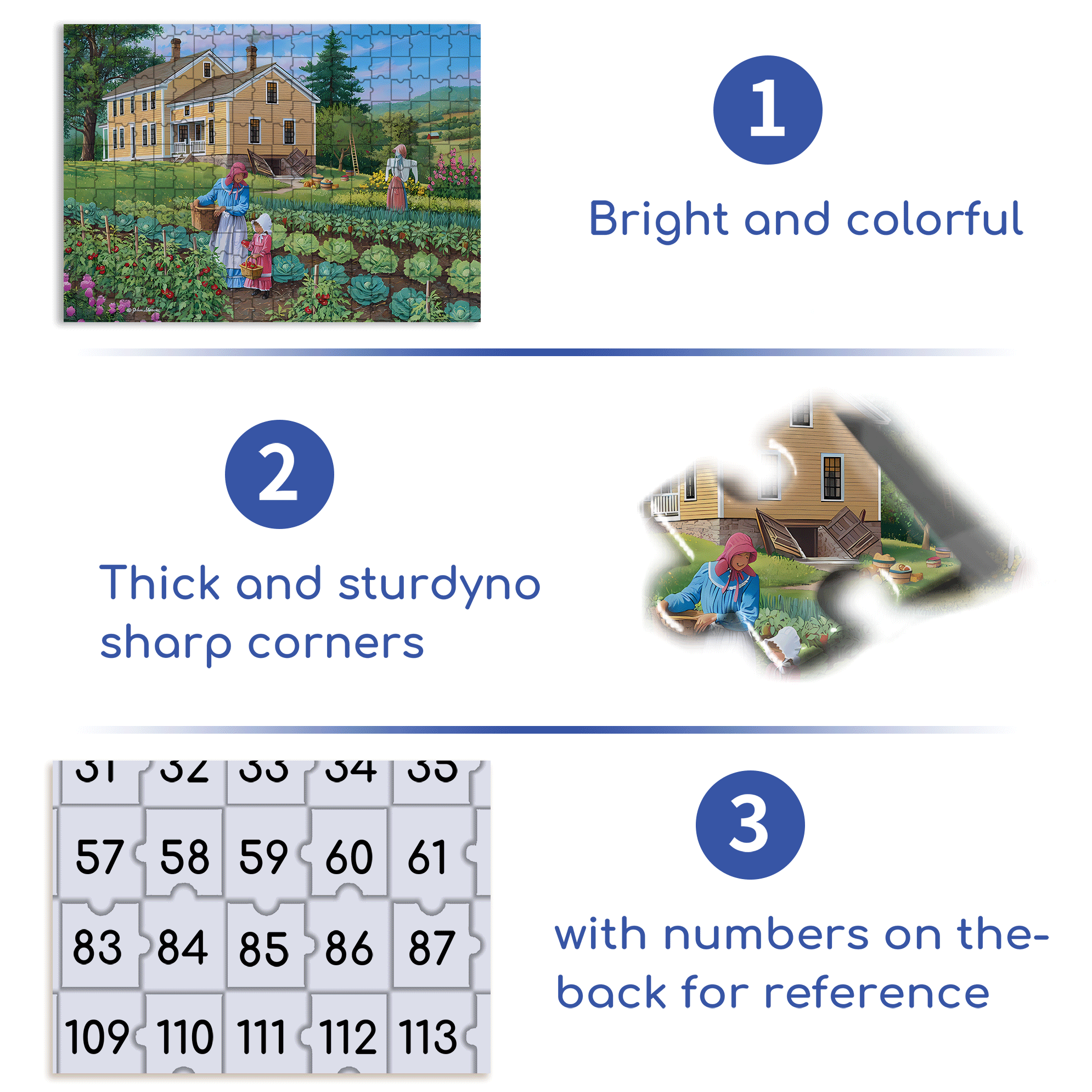 Worth the Work 500pcs/1000pcs Jigsaw Puzzle, Scratch-Resistant, Interactive Family Game & Brain-Boosting DIY Decor, Perfect for Halloween, Christmas & New Year Gifts, Family Puzzle Game