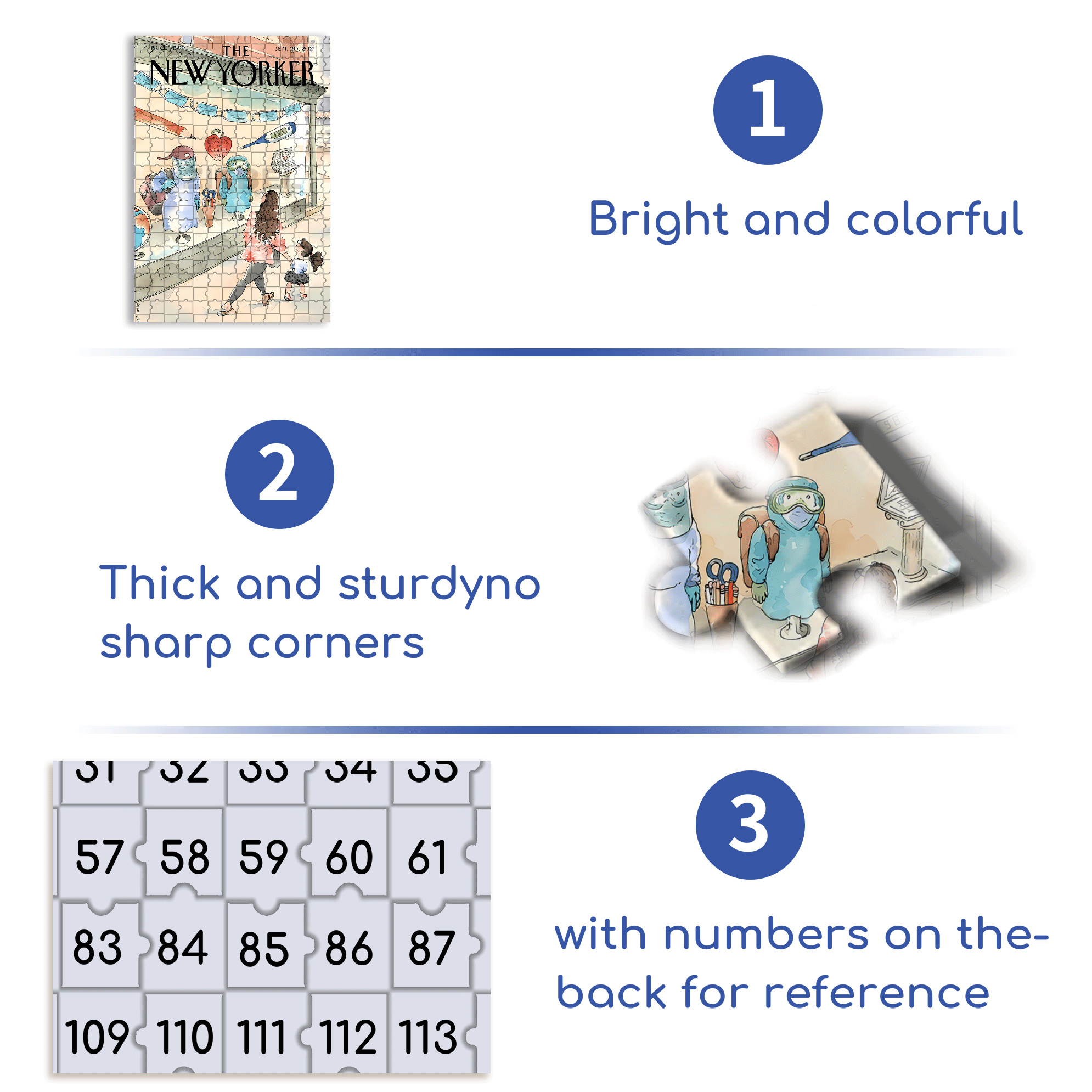 Back To School Sale 500pcs/1000pcs Jigsaw Puzzle, Scratch-Resistant, Interactive Family Game & Brain-Boosting DIY Decor, Perfect for Halloween, Christmas & New Year Gifts, Family Puzzle Game