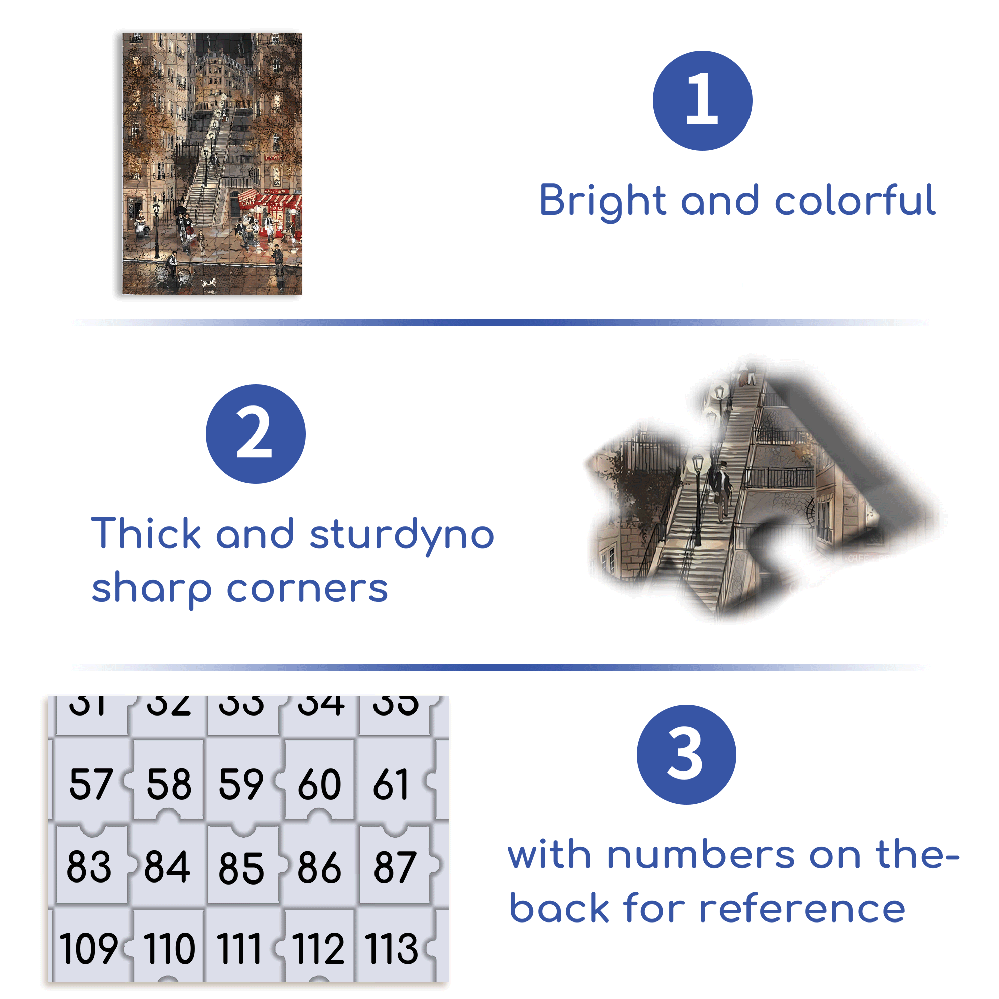 Cafe & Bar 500pcs/1000pcs Jigsaw Puzzle, Scratch-Resistant, Interactive Family Game & Brain-Boosting DIY Decor, Perfect for Halloween, Christmas & New Year Gifts, Family Puzzle Game