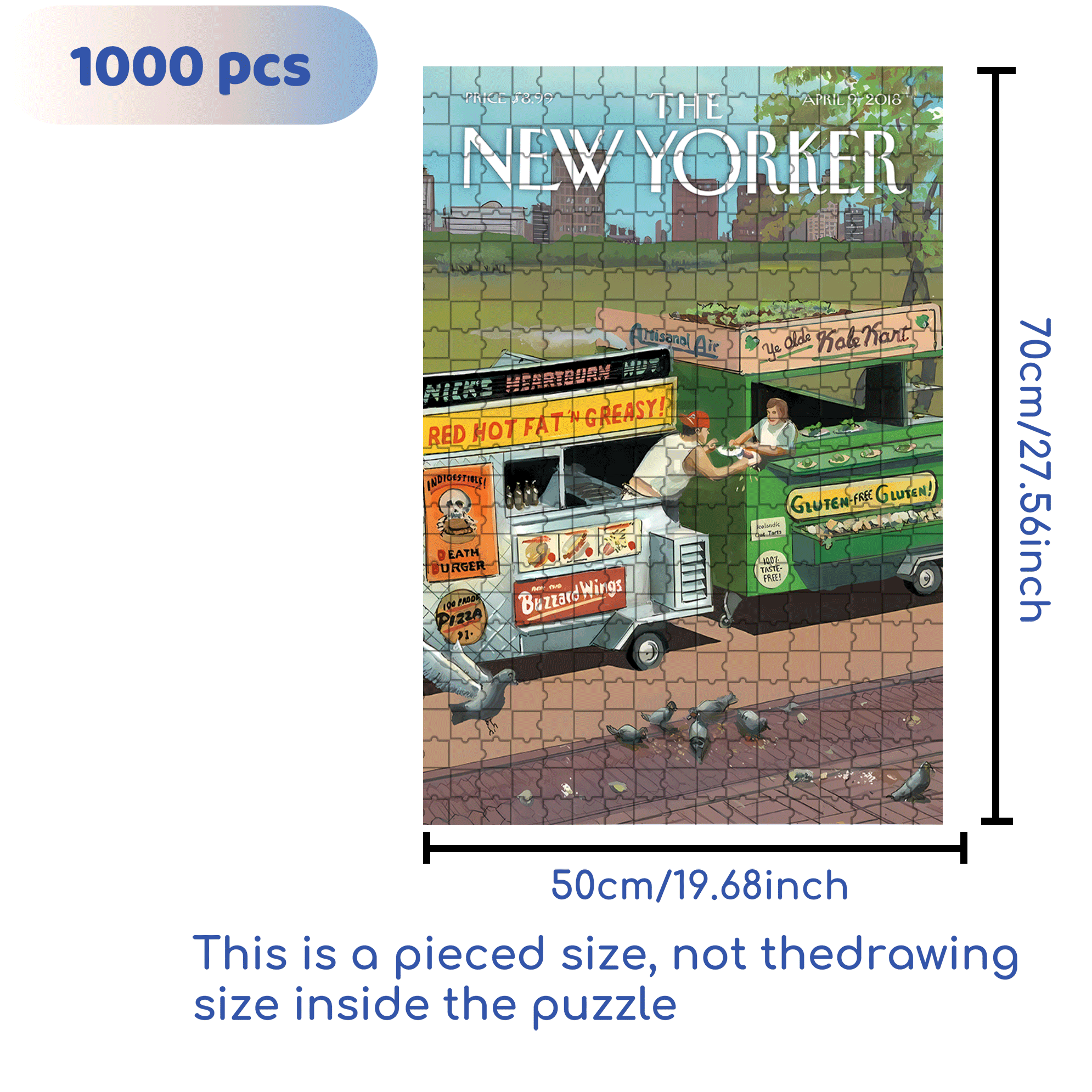 Exchange Flavors 500pcs/1000pcs Jigsaw Puzzle, Scratch-Resistant, Interactive Family Game & Brain-Boosting DIY Decor, Perfect for Halloween, Christmas & New Year Gifts, Family Puzzle Game