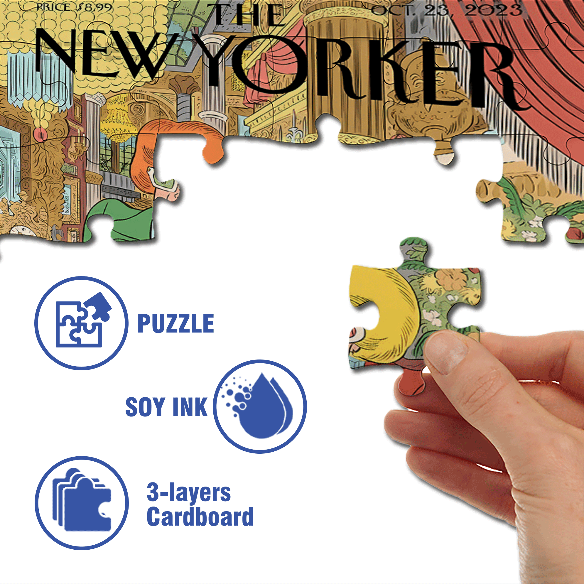 Family Glory 500pcs/1000pcs Jigsaw Puzzle, Scratch-Resistant, Interactive Family Game & Brain-Boosting DIY Decor, Perfect for Halloween, Christmas & New Year Gifts, Family Puzzle Game