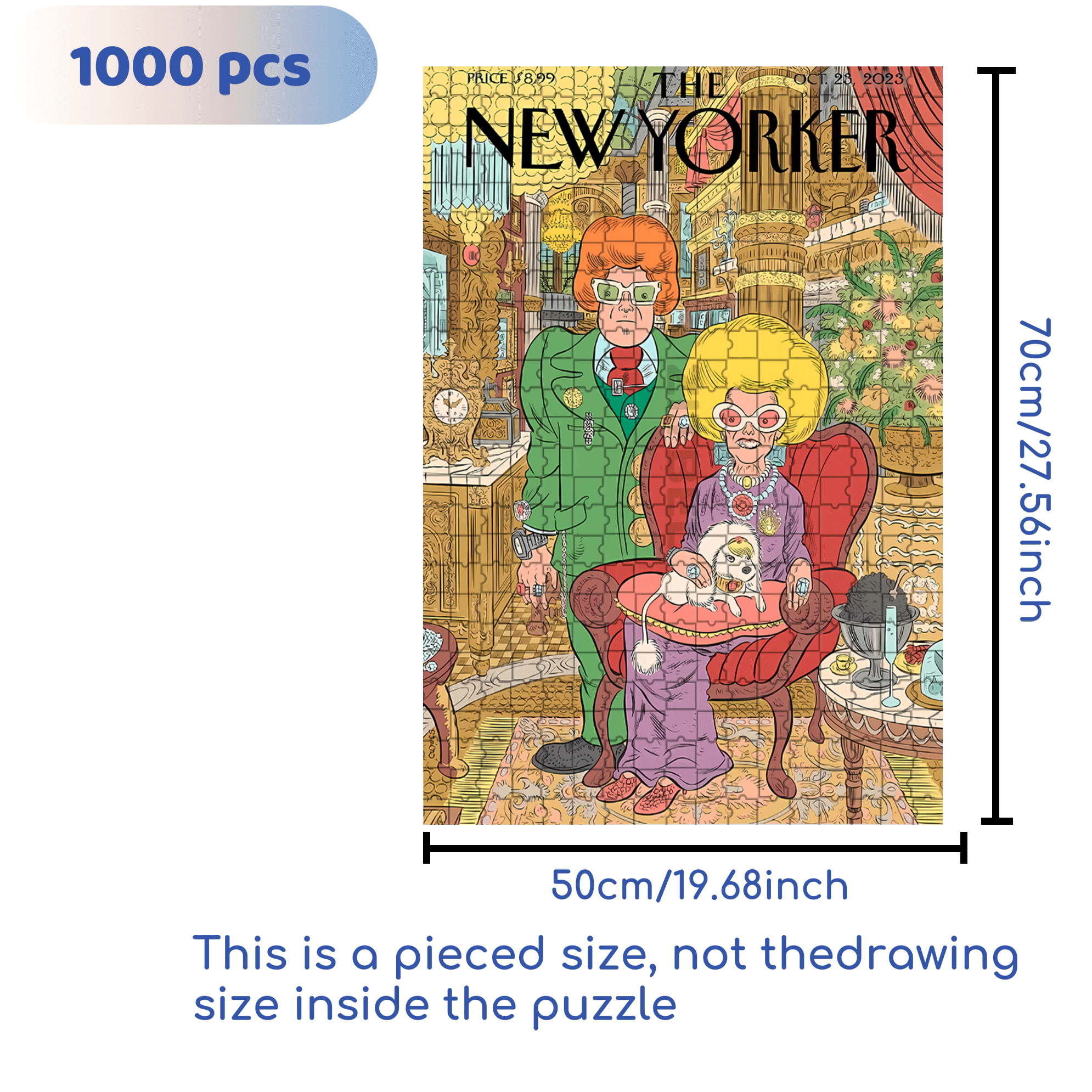 Family Glory 500pcs/1000pcs Jigsaw Puzzle, Scratch-Resistant, Interactive Family Game & Brain-Boosting DIY Decor, Perfect for Halloween, Christmas & New Year Gifts, Family Puzzle Game