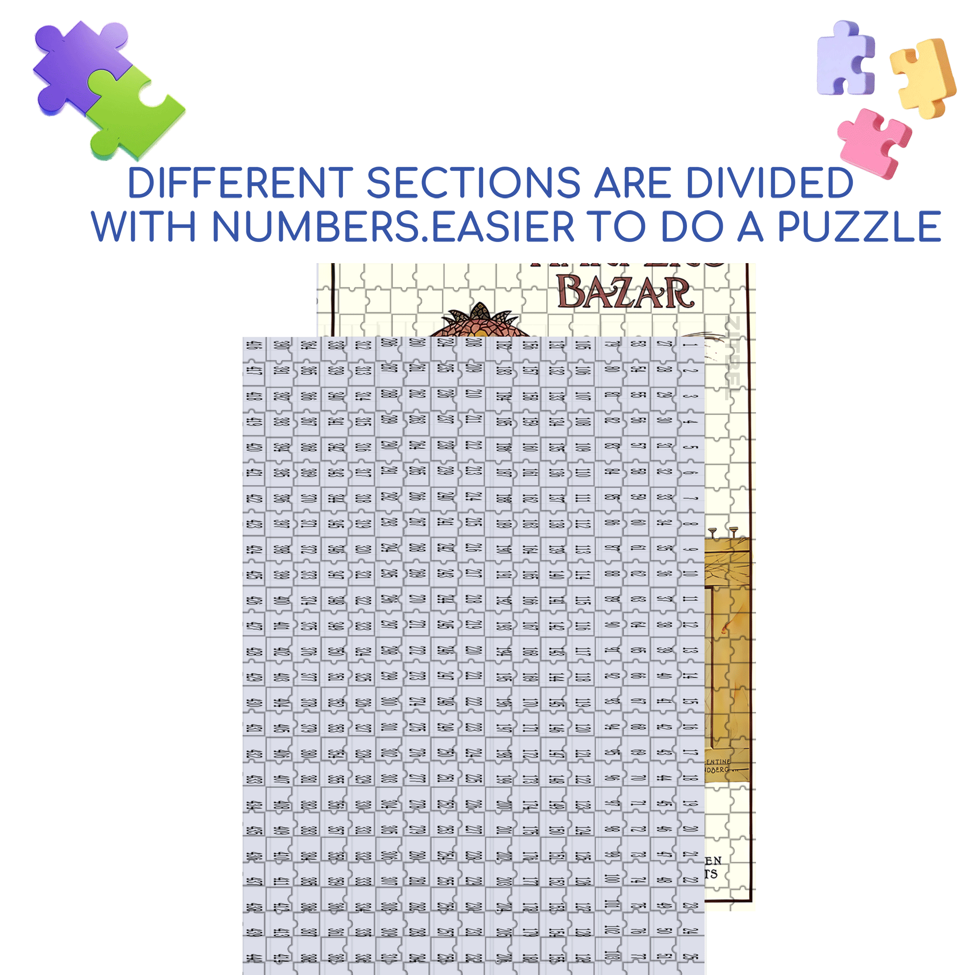 Happy Hour 2 500pcs/1000pcs Jigsaw Puzzle, Scratch-Resistant, Interactive Family Game & Brain-Boosting DIY Decor, Perfect for Halloween, Christmas & New Year Gifts, Family Puzzle Game
