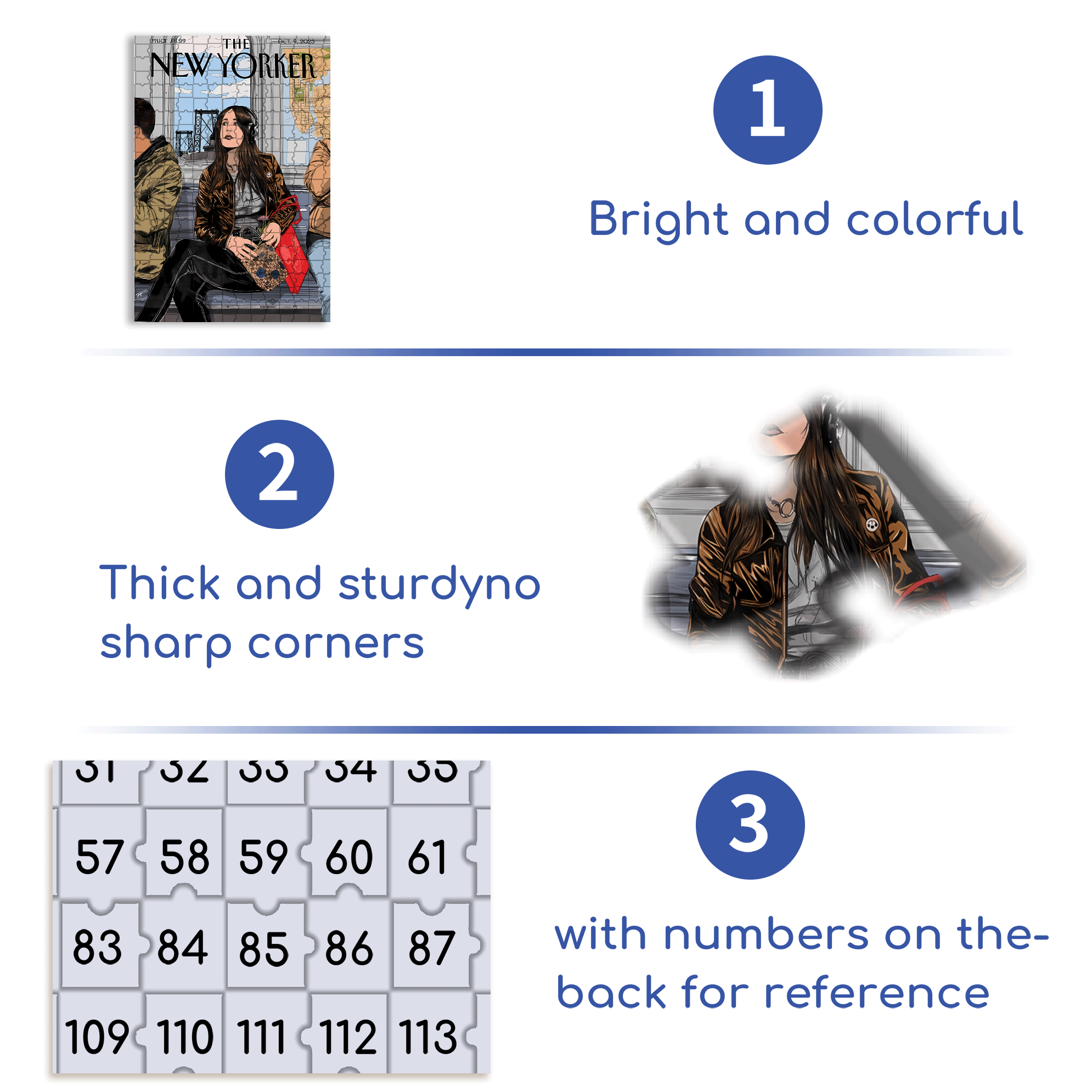 Long-haired Beauty 500pcs/1000pcs Jigsaw Puzzle, Scratch-Resistant, Interactive Family Game & Brain-Boosting DIY Decor, Perfect for Halloween, Christmas & New Year Gifts, Family Puzzle Game