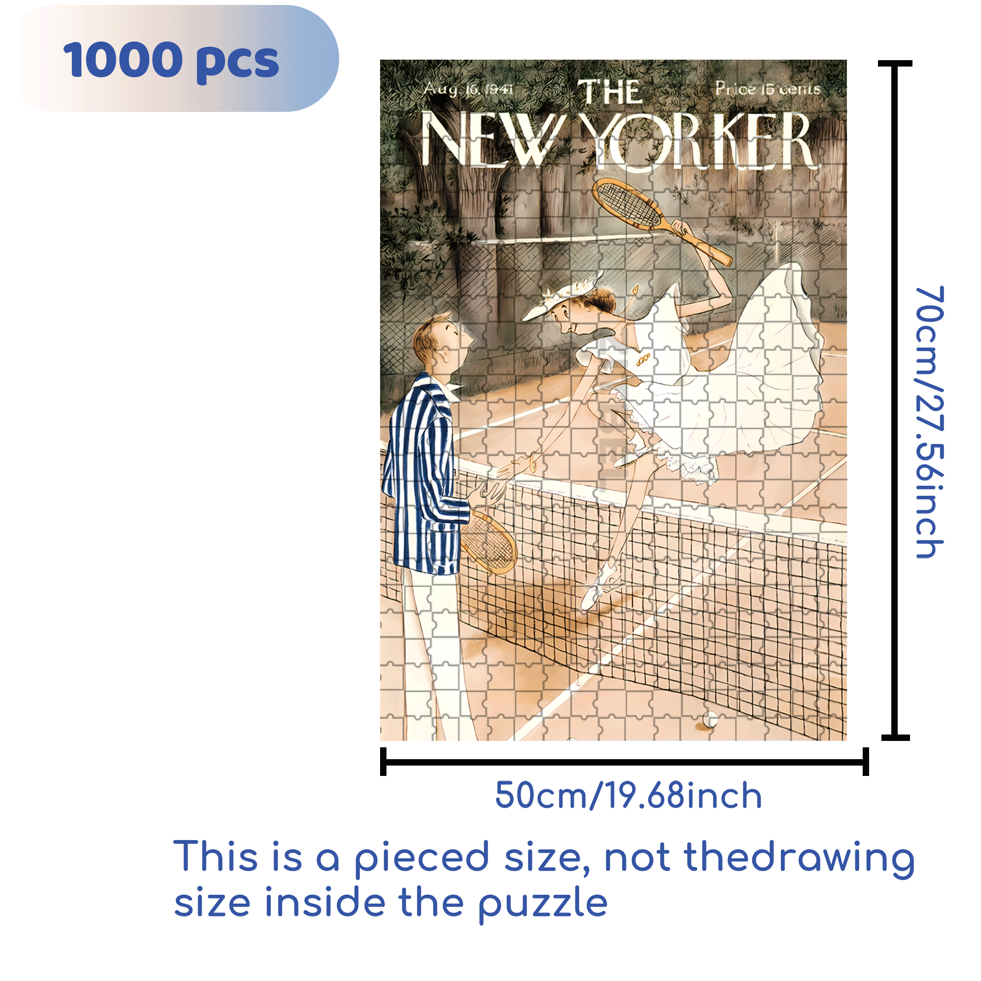 LOVE ALL 500pcs/1000pcs Jigsaw Puzzle, Scratch-Resistant, Interactive Family Game & Brain-Boosting DIY Decor, Perfect for Halloween, Christmas & New Year Gifts, Family Puzzle Game