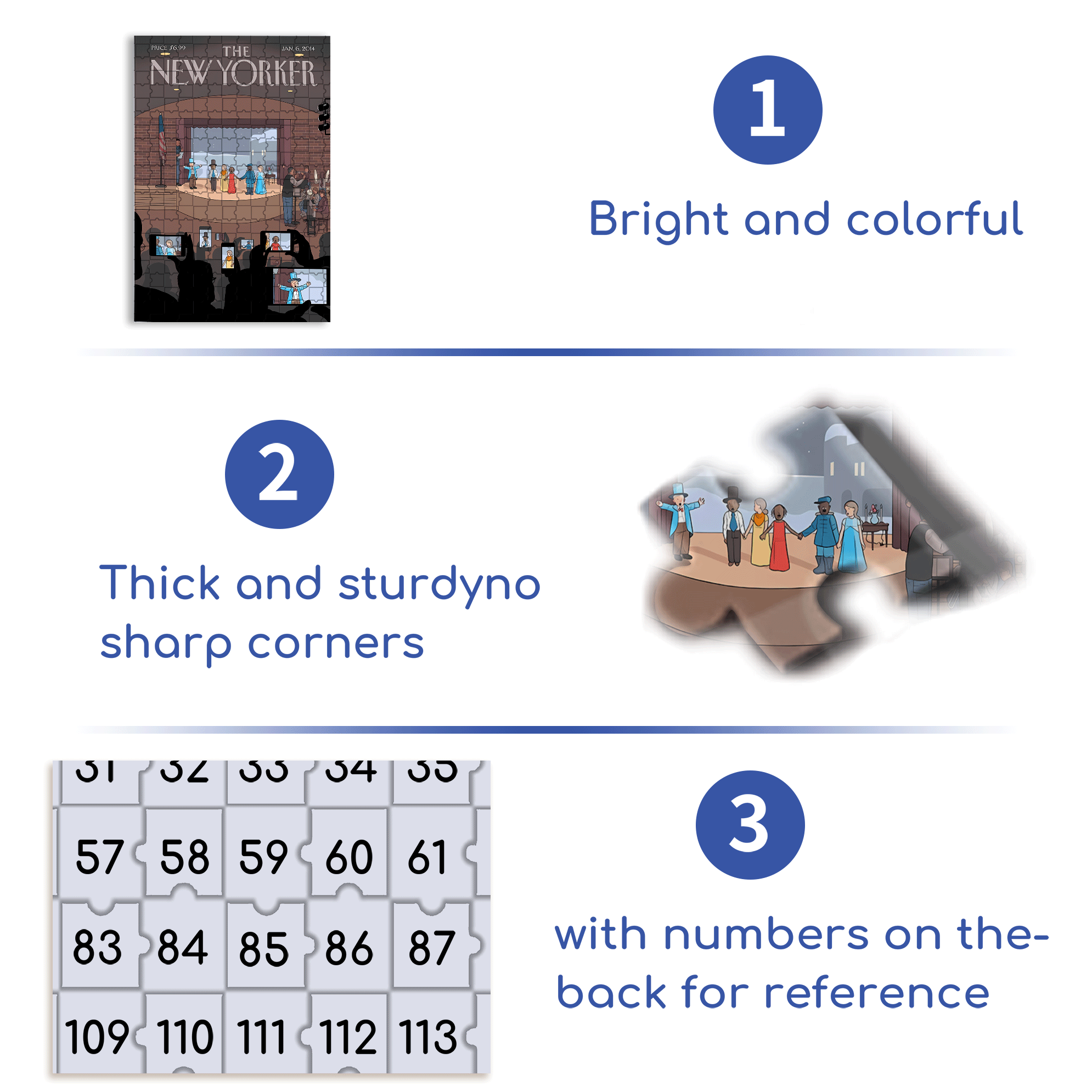 Open Day 500pcs/1000pcs Jigsaw Puzzle, Scratch-Resistant, Interactive Family Game & Brain-Boosting DIY Decor, Perfect for Halloween, Christmas & New Year Gifts, Family Puzzle Game