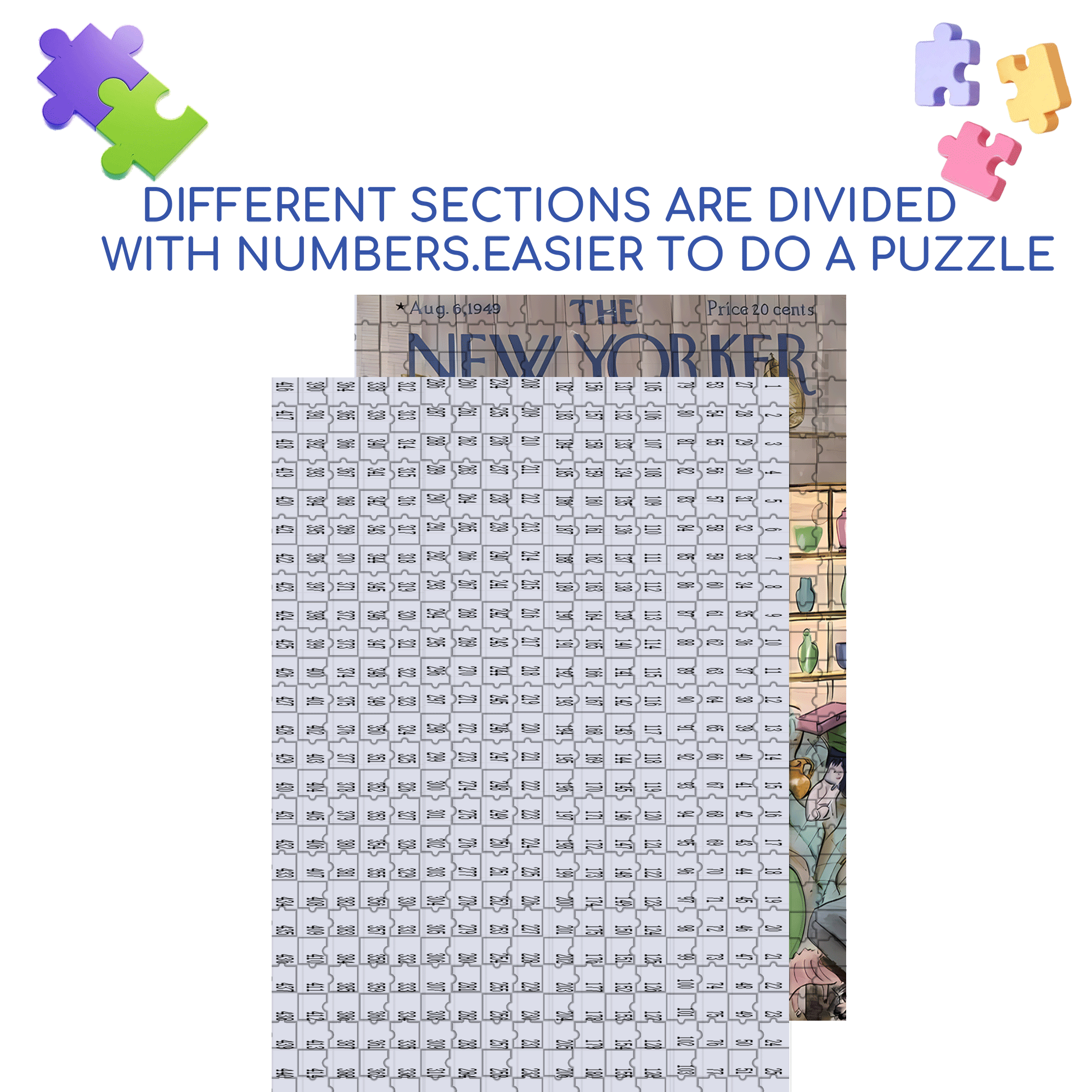Our Home 500pcs/1000pcs Jigsaw Puzzle, Scratch-Resistant, Interactive Family Game & Brain-Boosting DIY Decor, Perfect for Halloween, Christmas & New Year Gifts, Family Puzzle Game