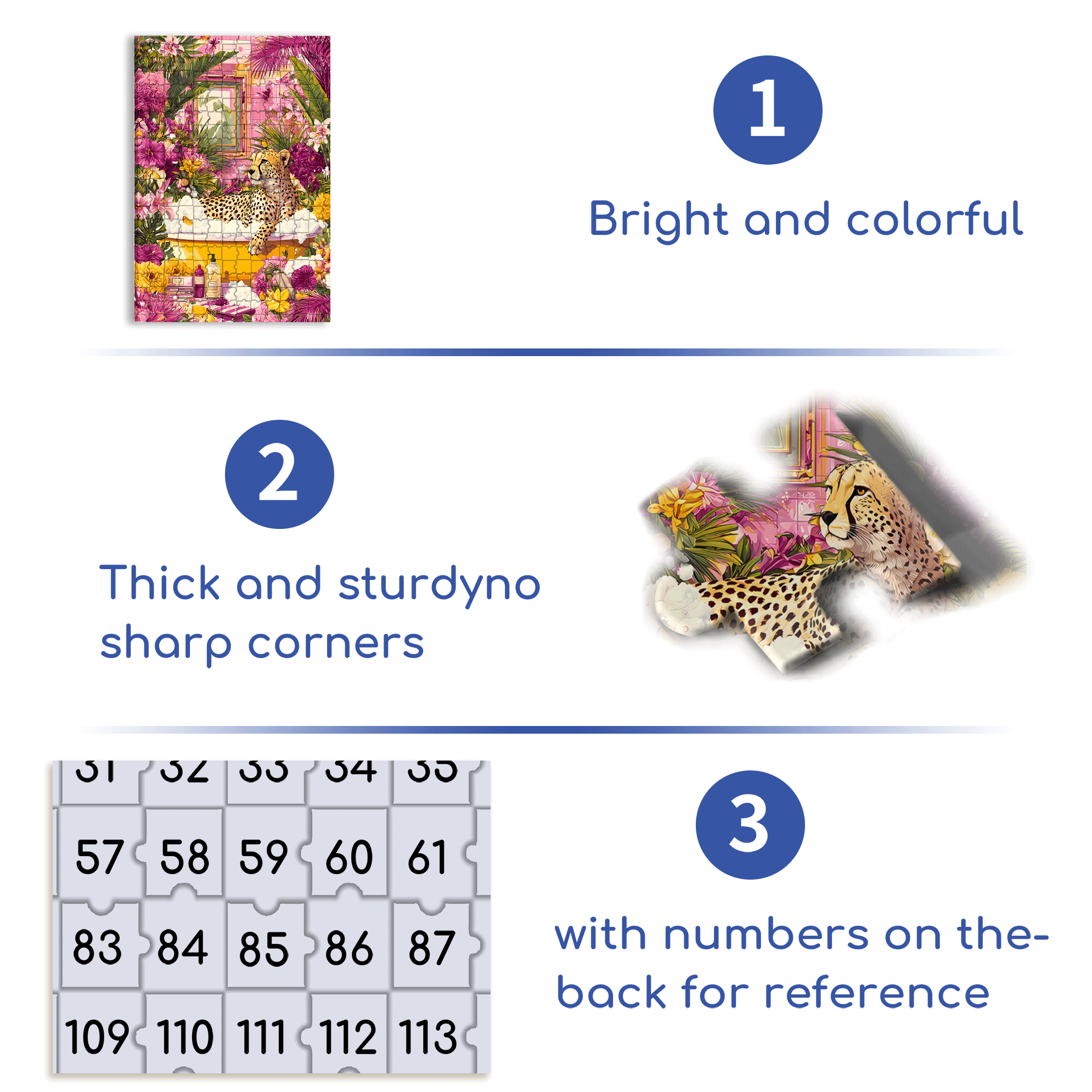 Pink Paradise Bath 500pcs/1000pcs Jigsaw Puzzle, Scratch-Resistant, Interactive Family Game & Brain-Boosting DIY Decor, Perfect for Halloween, Christmas & New Year Gifts, Family Puzzle Game
