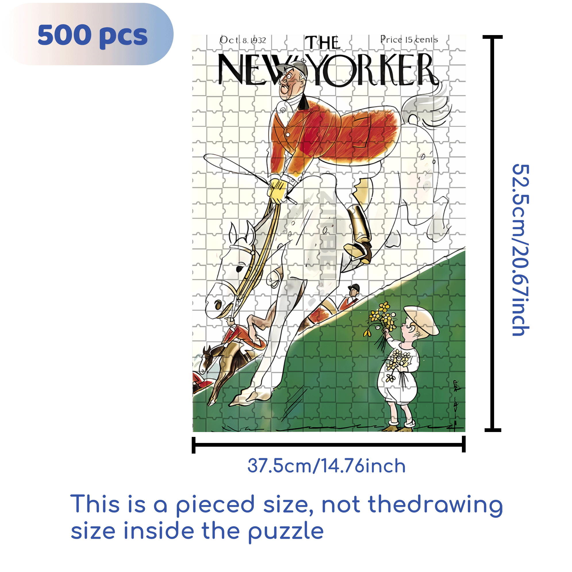 The Amazing Race 500pcs/1000pcs Jigsaw Puzzle, Scratch-Resistant, Interactive Family Game & Brain-Boosting DIY Decor, Perfect for Halloween, Christmas & New Year Gifts, Family Puzzle Game