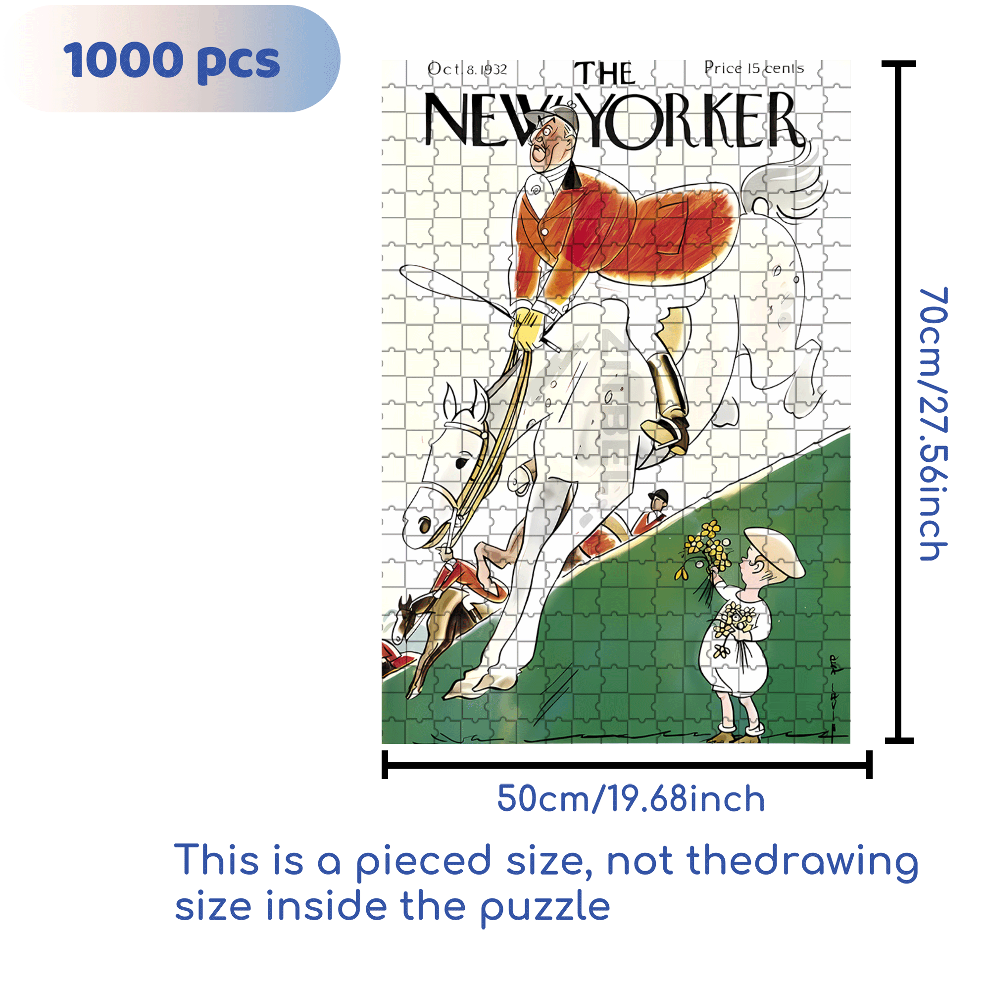 The Amazing Race 500pcs/1000pcs Jigsaw Puzzle, Scratch-Resistant, Interactive Family Game & Brain-Boosting DIY Decor, Perfect for Halloween, Christmas & New Year Gifts, Family Puzzle Game